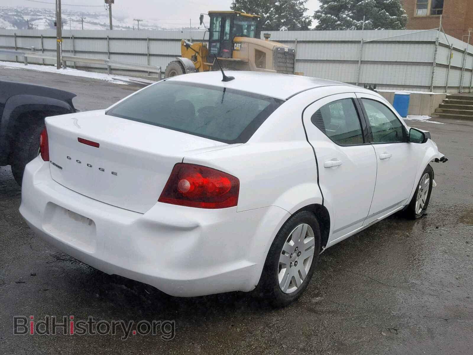 2013 DODGE AVENGER - VIN: 1C3CDZAG6DN756687 - Фото 4
