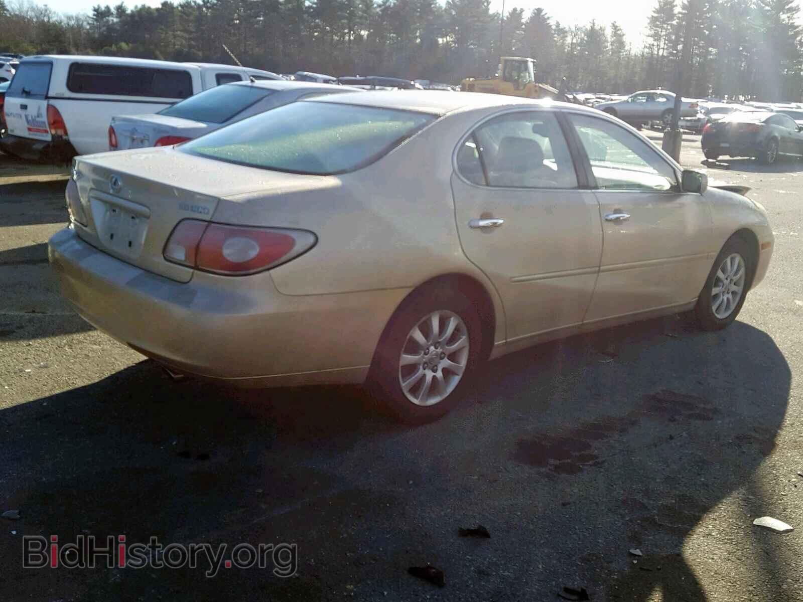 2003 LEXUS ES300 - VIN: JTHBF30G230144559 - Фото 4