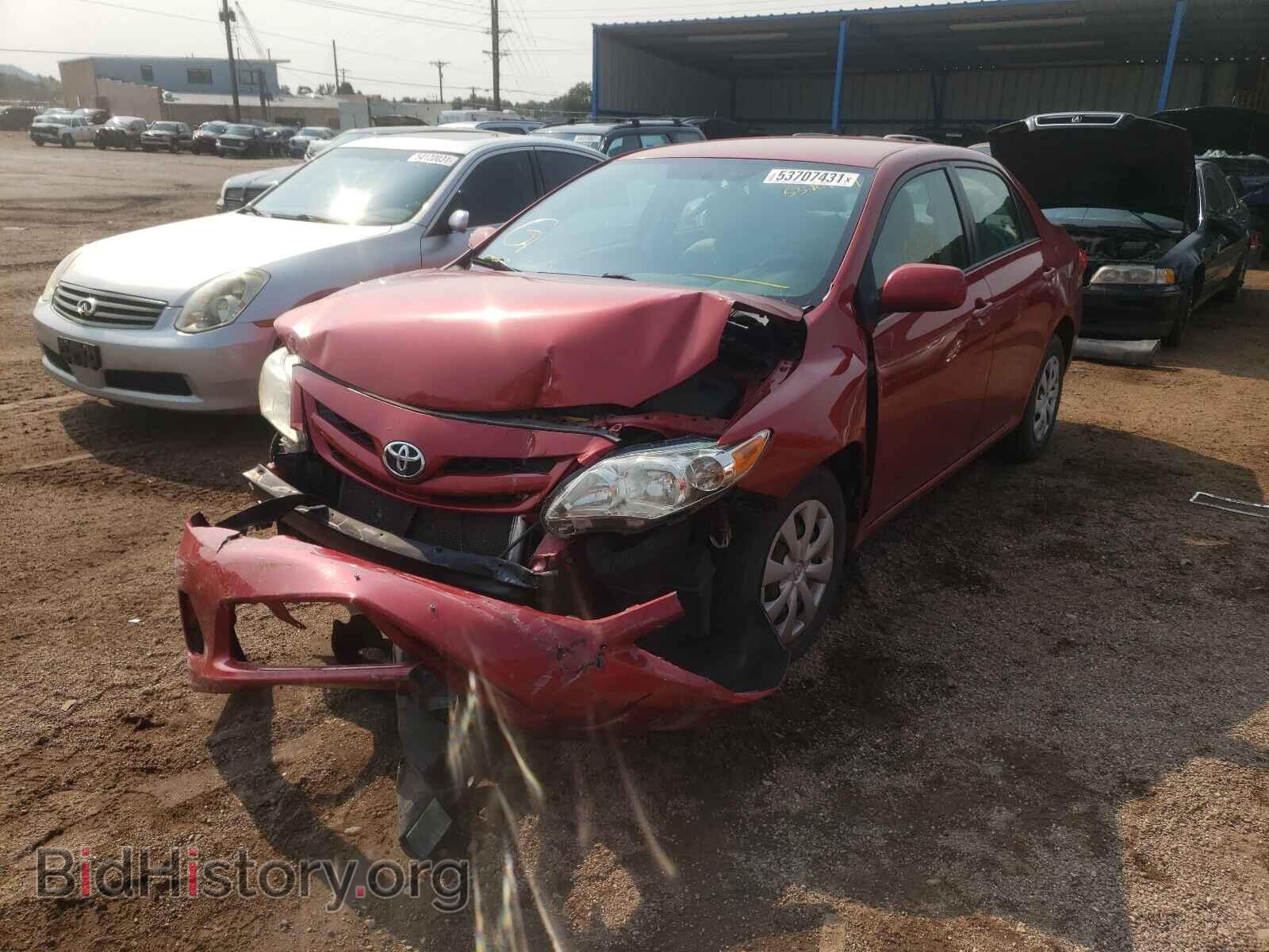 2011 TOYOTA COROLLA - VIN: 2T1BU4EE3BC545496 - Фото 2