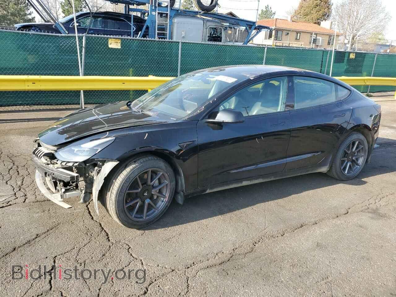 Photo 5YJ3E1EB6MF068681 - TESLA MODEL 3 2021