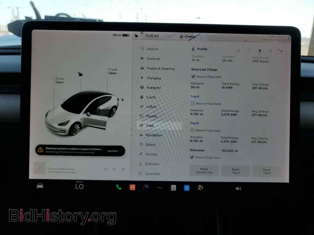 2019 TESLA MODEL 3 - VIN: 5YJ3E1EB2KF512667 - Photo 9