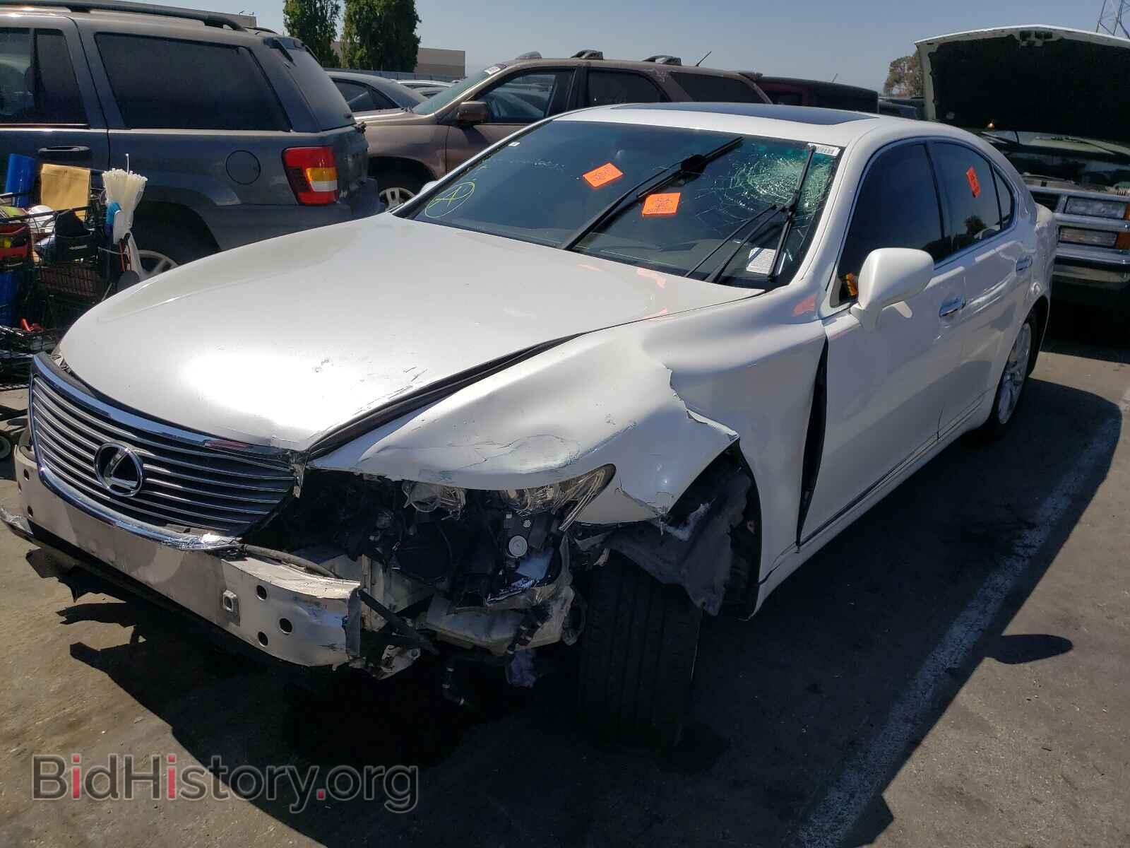 2007 LEXUS LS460 - VIN: JTHBL46F275043642 - Фото 2