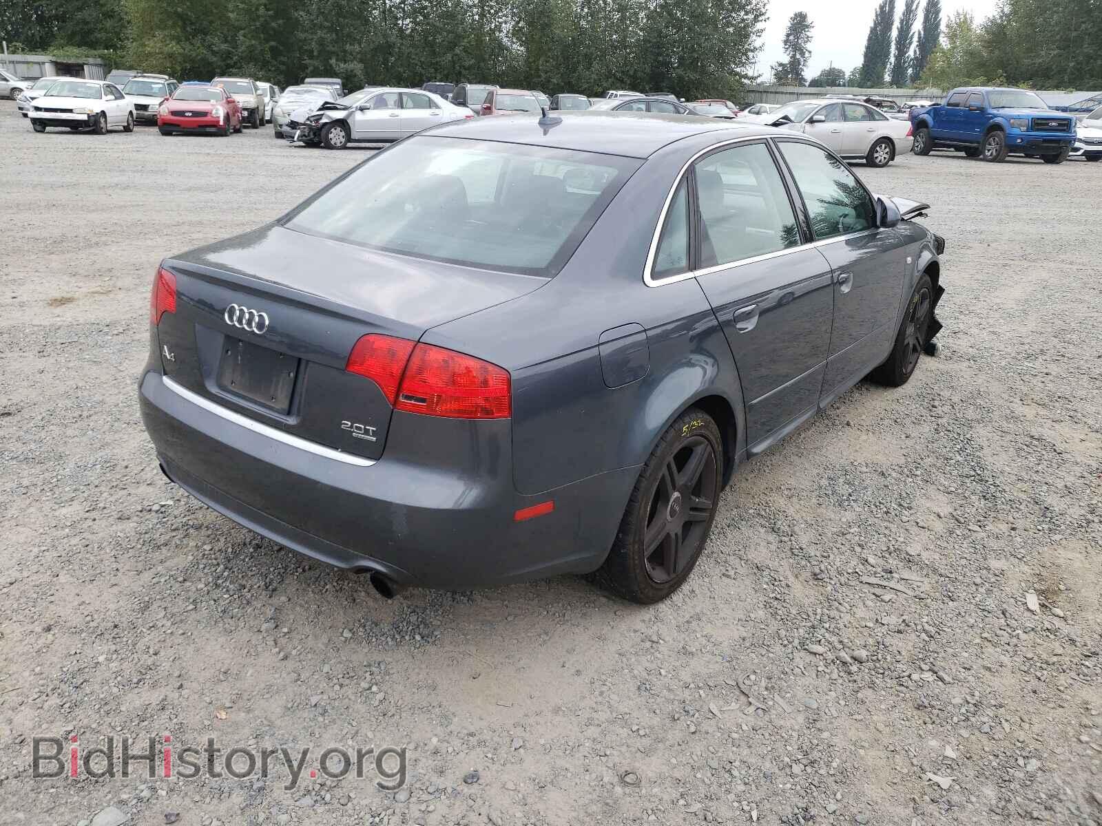 2008 AUDI A4 - VIN: WAUDF78E28A100922 - Фото 4