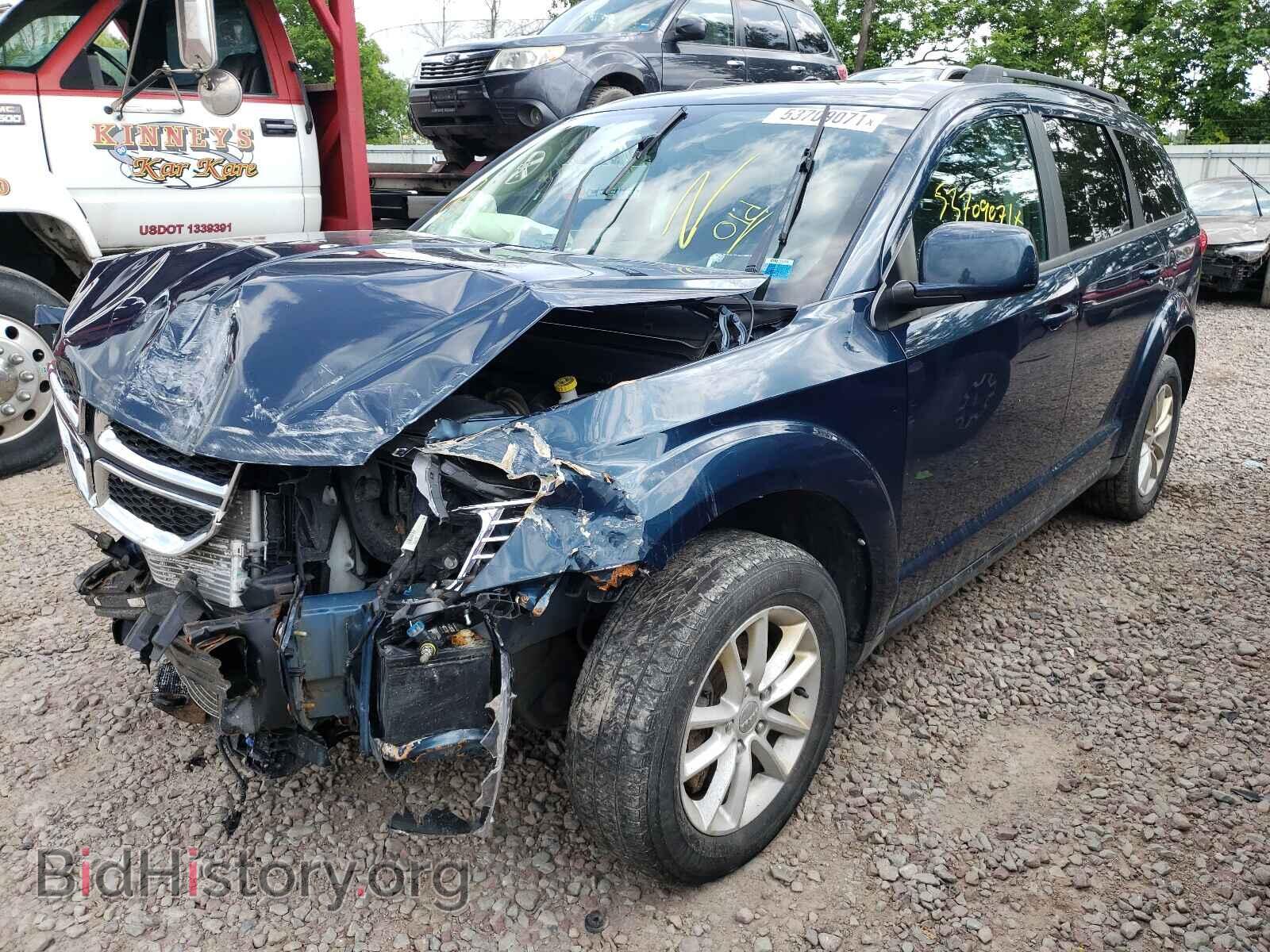 2015 DODGE JOURNEY - VIN: 3C4PDCBG9FT557757 - Фото 2