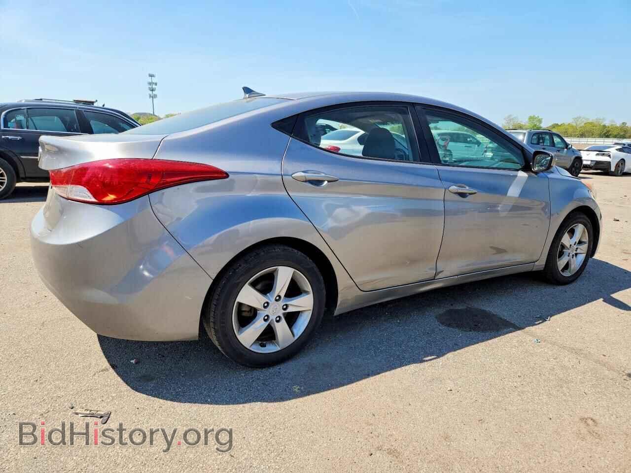 2012 HYUNDAI ELANTRA - VIN: KMHDH4AE4CU200125 - Фото 3
