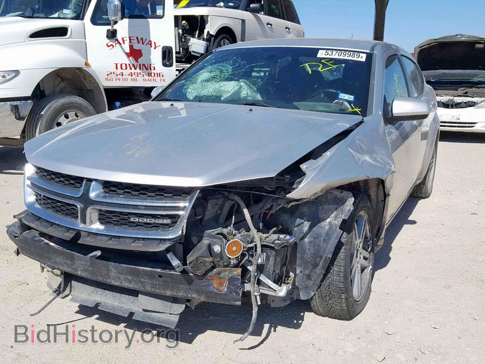 2011 DODGE AVENGER - VIN: 1B3BD1FB2BN542185 - Фото 2
