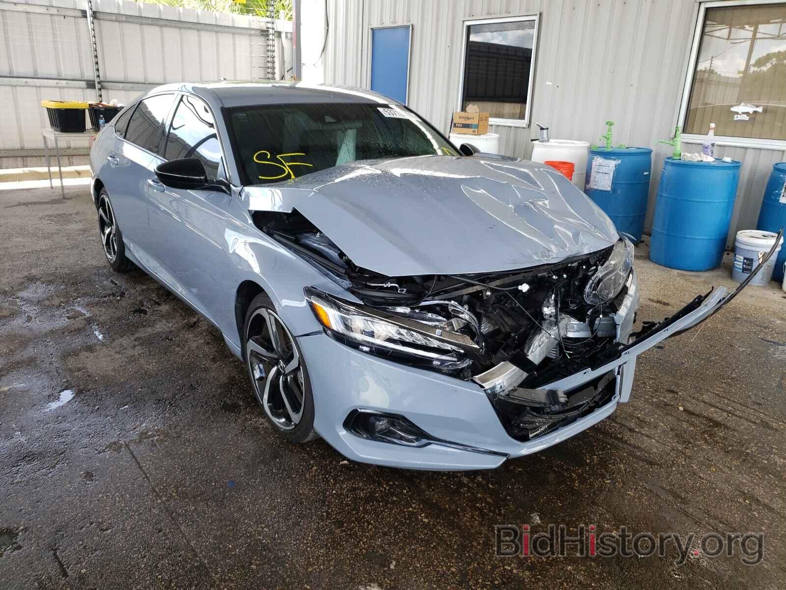 Photo 1HGCV1F38MA053407 - HONDA ACCORD 2021