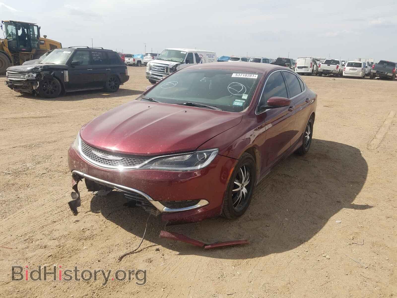 2015 CHRYSLER 200 - VIN: 1C3CCCAB6FN689418 - Фото 2