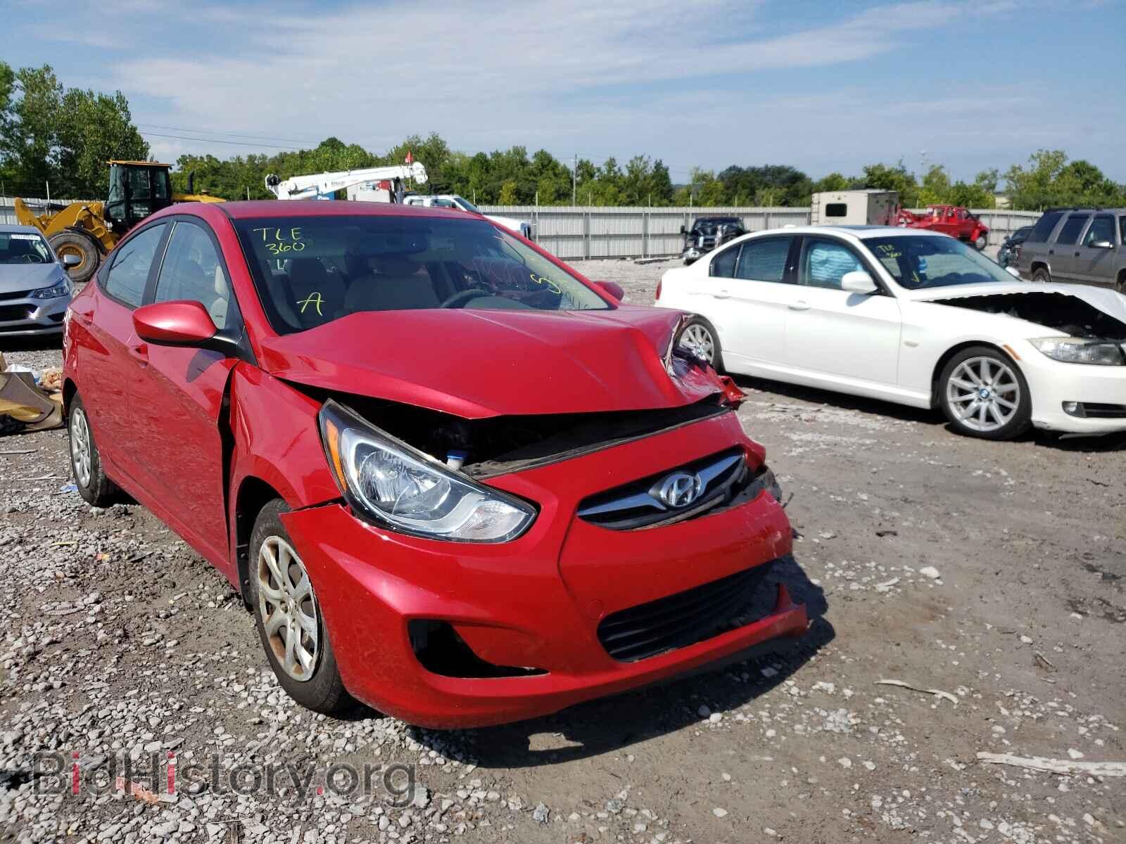 Photo KMHCT4AE3DU412090 - HYUNDAI ACCENT 2013