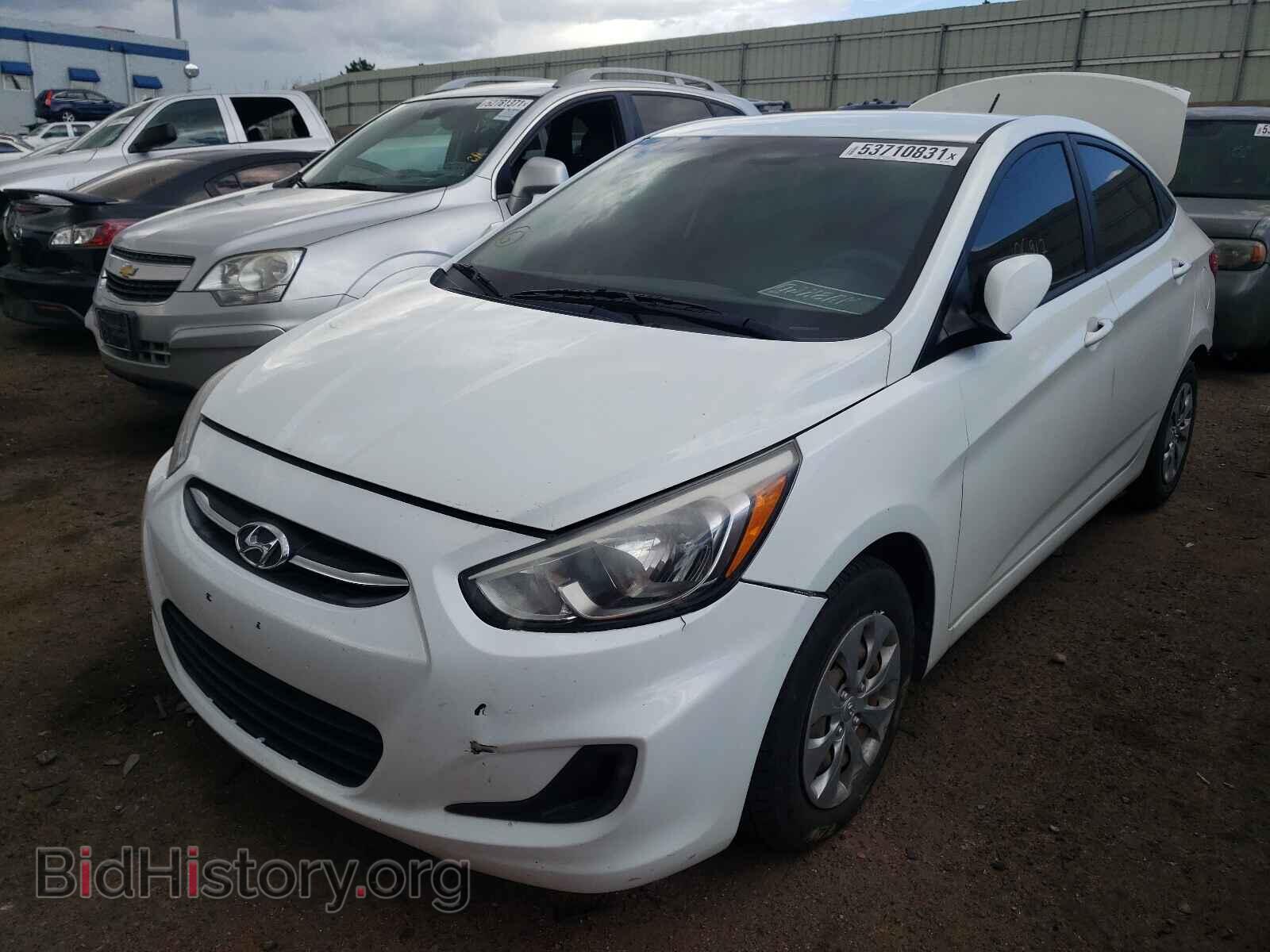2015 HYUNDAI ACCENT - VIN: KMHCT4AE2FU929707 - Фото 2
