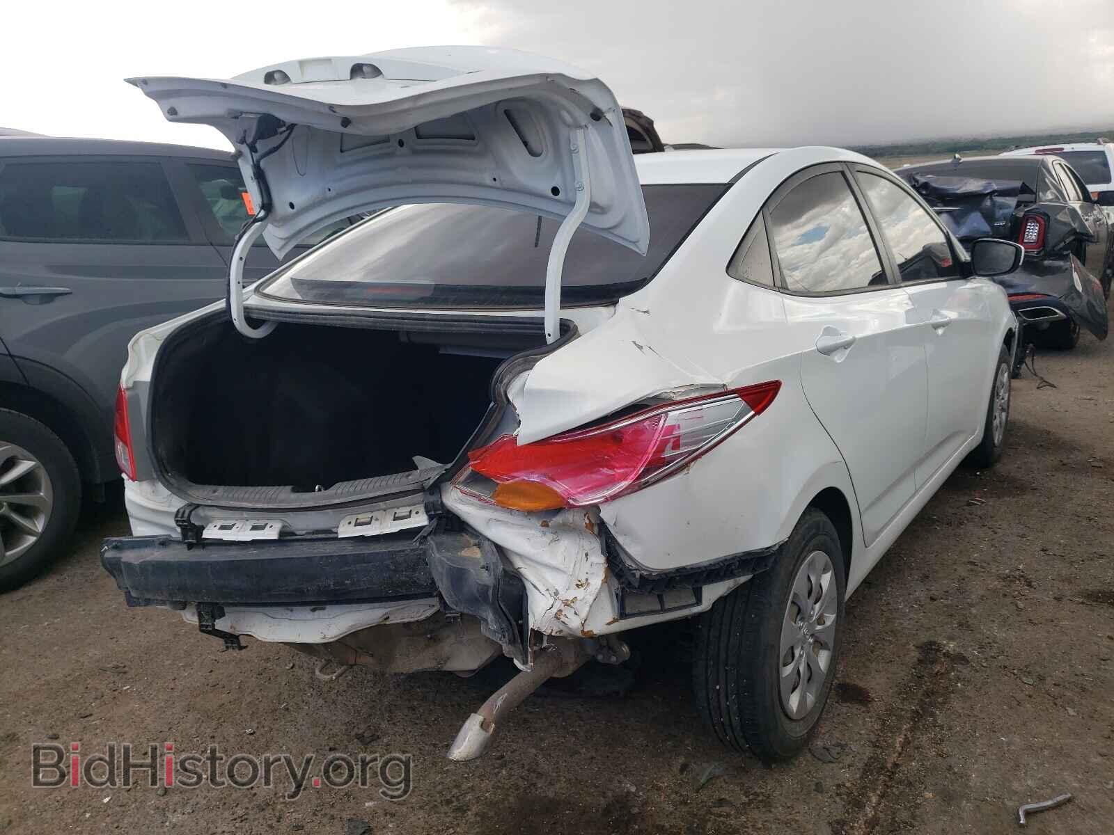 2015 HYUNDAI ACCENT - VIN: KMHCT4AE2FU929707 - Фото 4