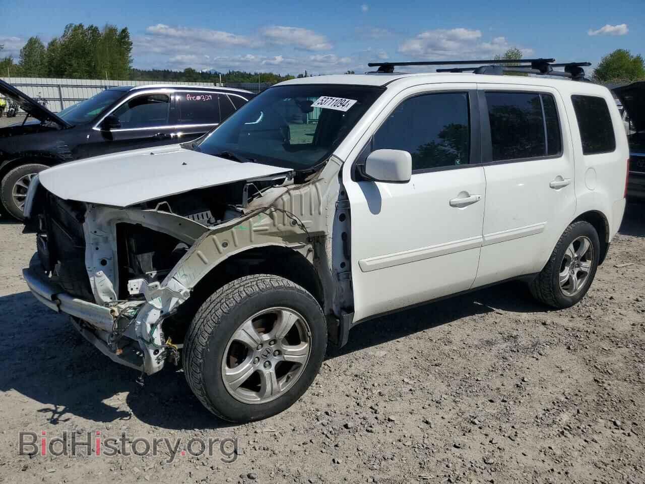 Photo 5FNYF4H5XCB053030 - HONDA PILOT 2012