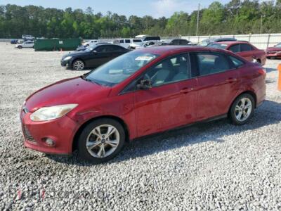 2014 Ford FOCUS SE, red — VIN 1FADP3F22EL179323, Copart