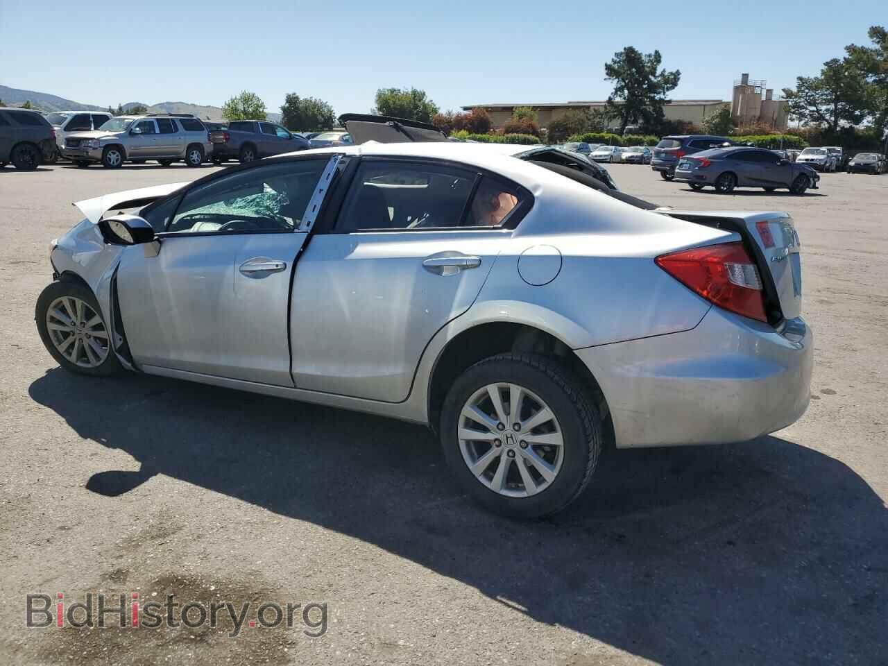 2012 HONDA CIVIC - VIN: 2HGFB2F87CH568485 - Фото 2