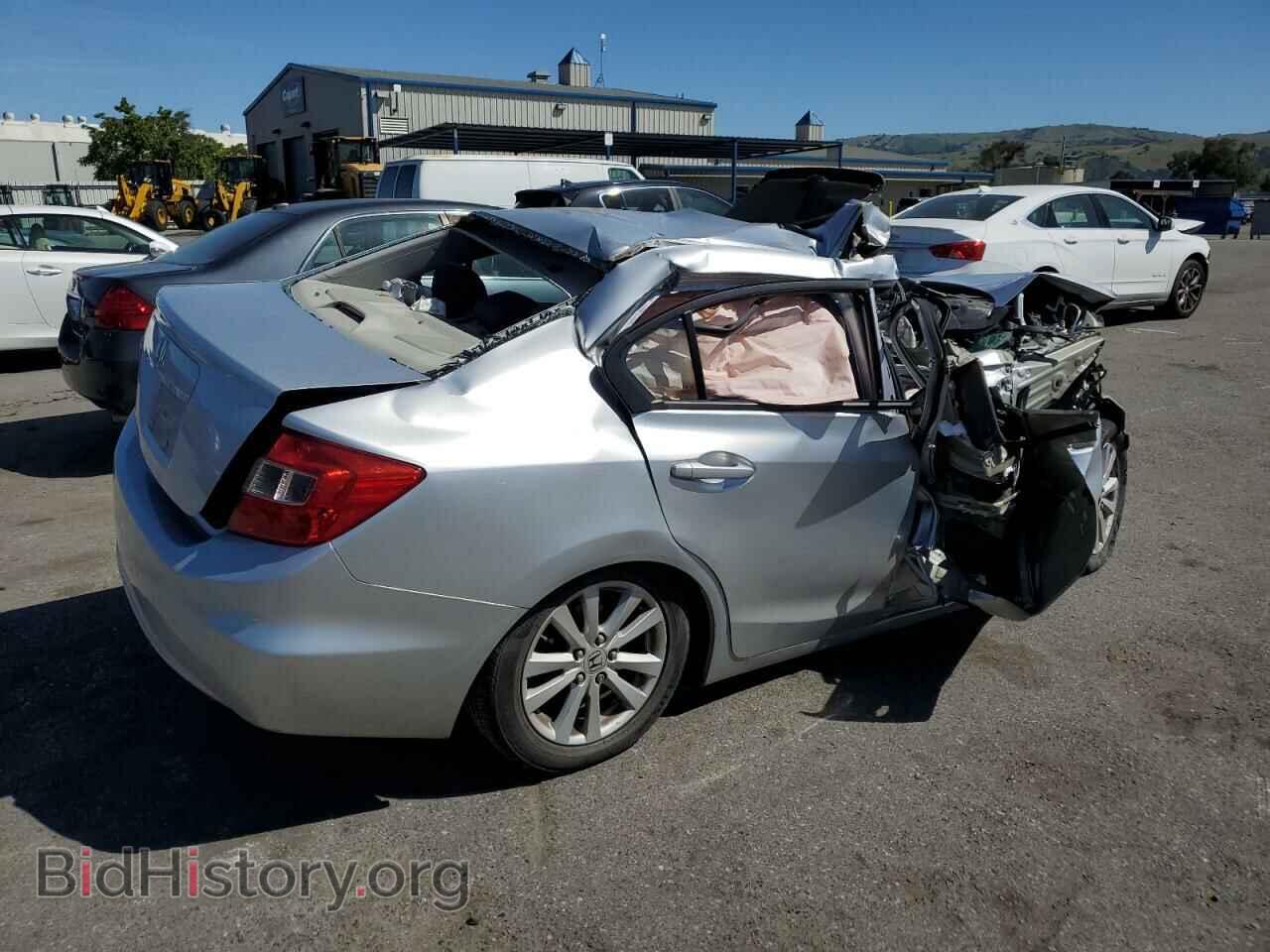 2012 HONDA CIVIC - VIN: 2HGFB2F87CH568485 - Фото 3