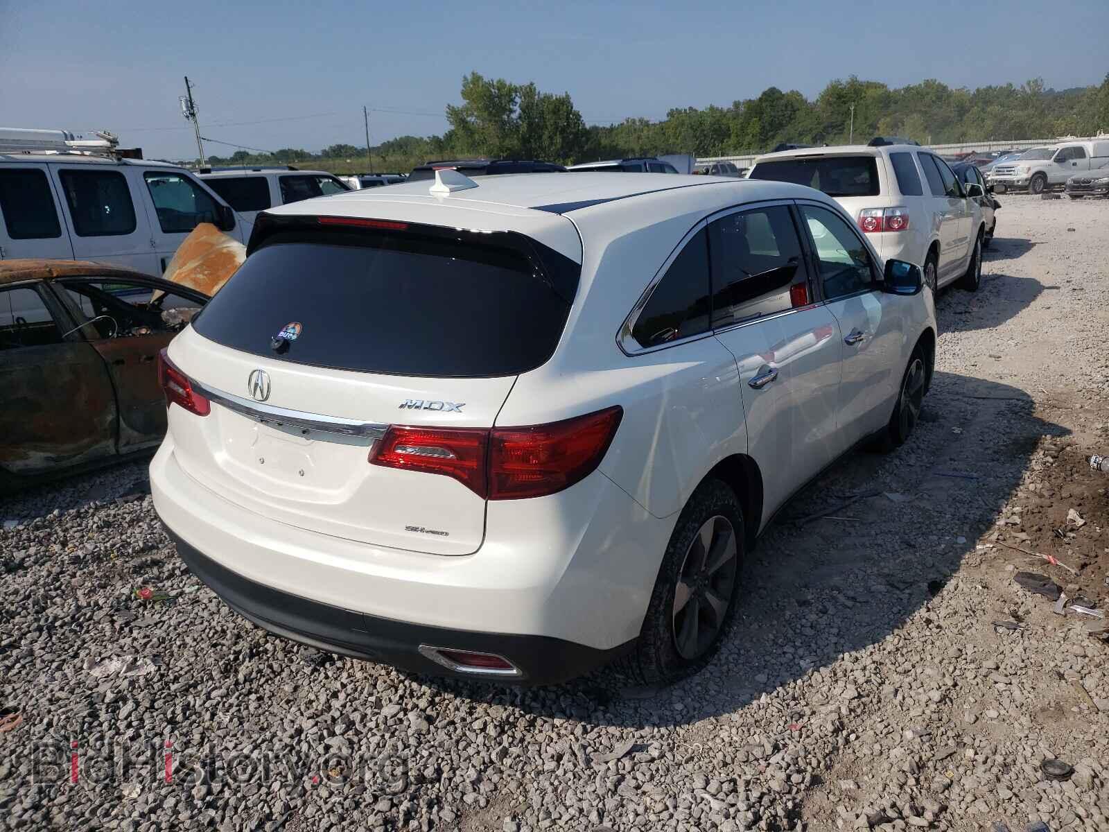 2015 ACURA MDX - VIN: 5FRYD4H21FB021372 - Фото 4