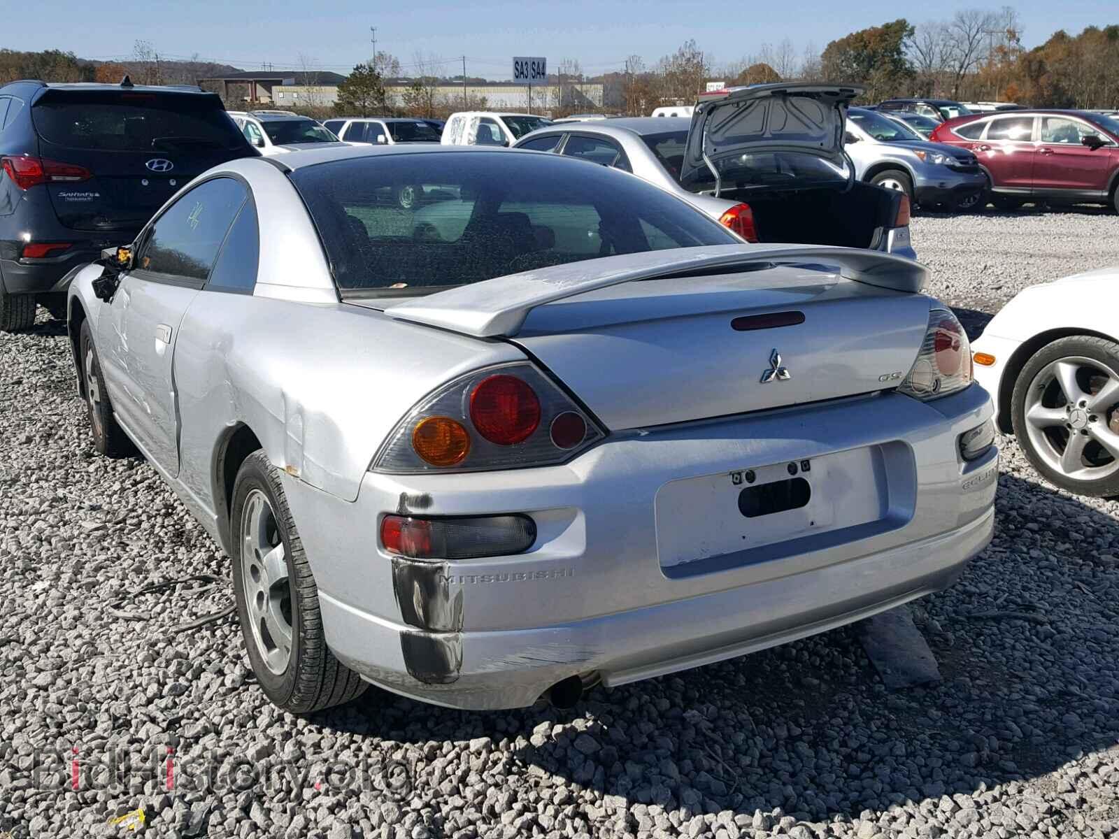 2003 MITSUBISHI ECLIPSE - VIN: 4A3AC44G23E001780 - Фото 3