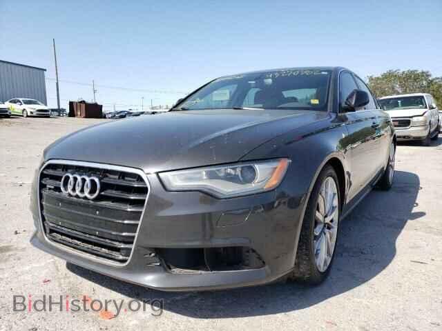 2013 AUDI A6 - VIN: WAUGGAFC4DN022252 - Фото 2