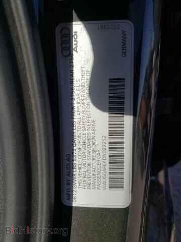 2013 AUDI A6 - VIN: WAUGGAFC4DN022252 - Фото 10