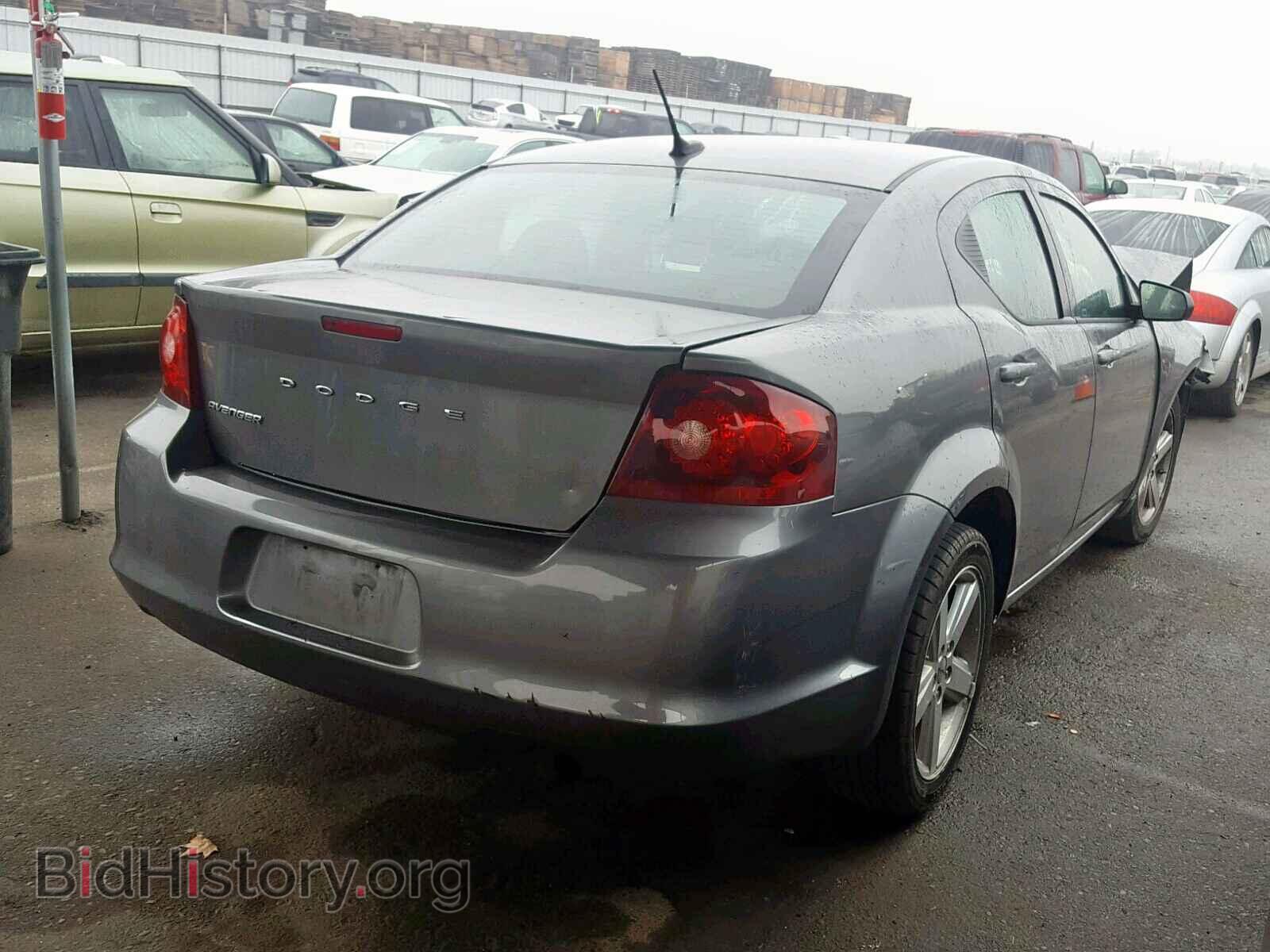 2013 DODGE AVENGER - VIN: 1C3CDZAB6DN563685 - Фото 4