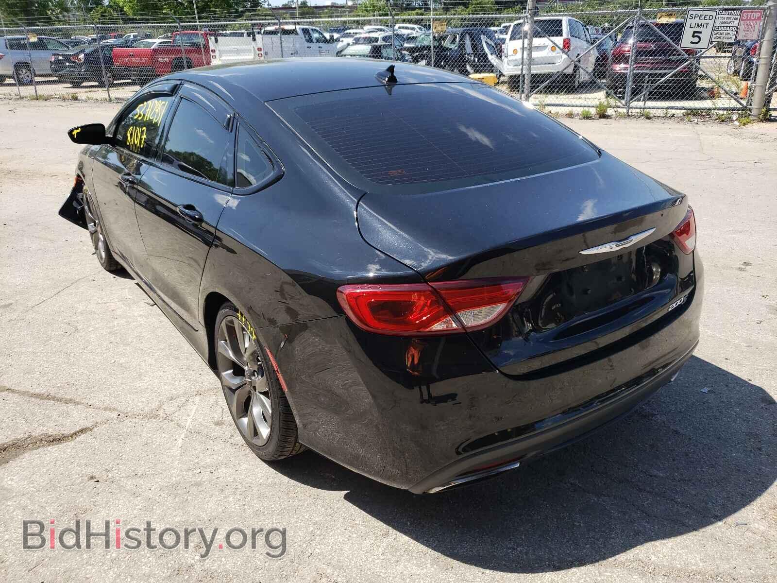 2015 CHRYSLER 200 - VIN: 1C3CCCBBXFN697911 - Photo 3