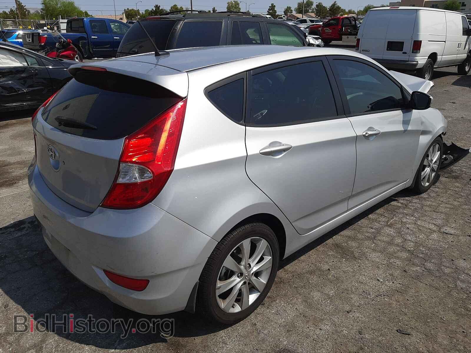 2014 HYUNDAI ACCENT - VIN: KMHCU5AEXEU174453 - Фото 4