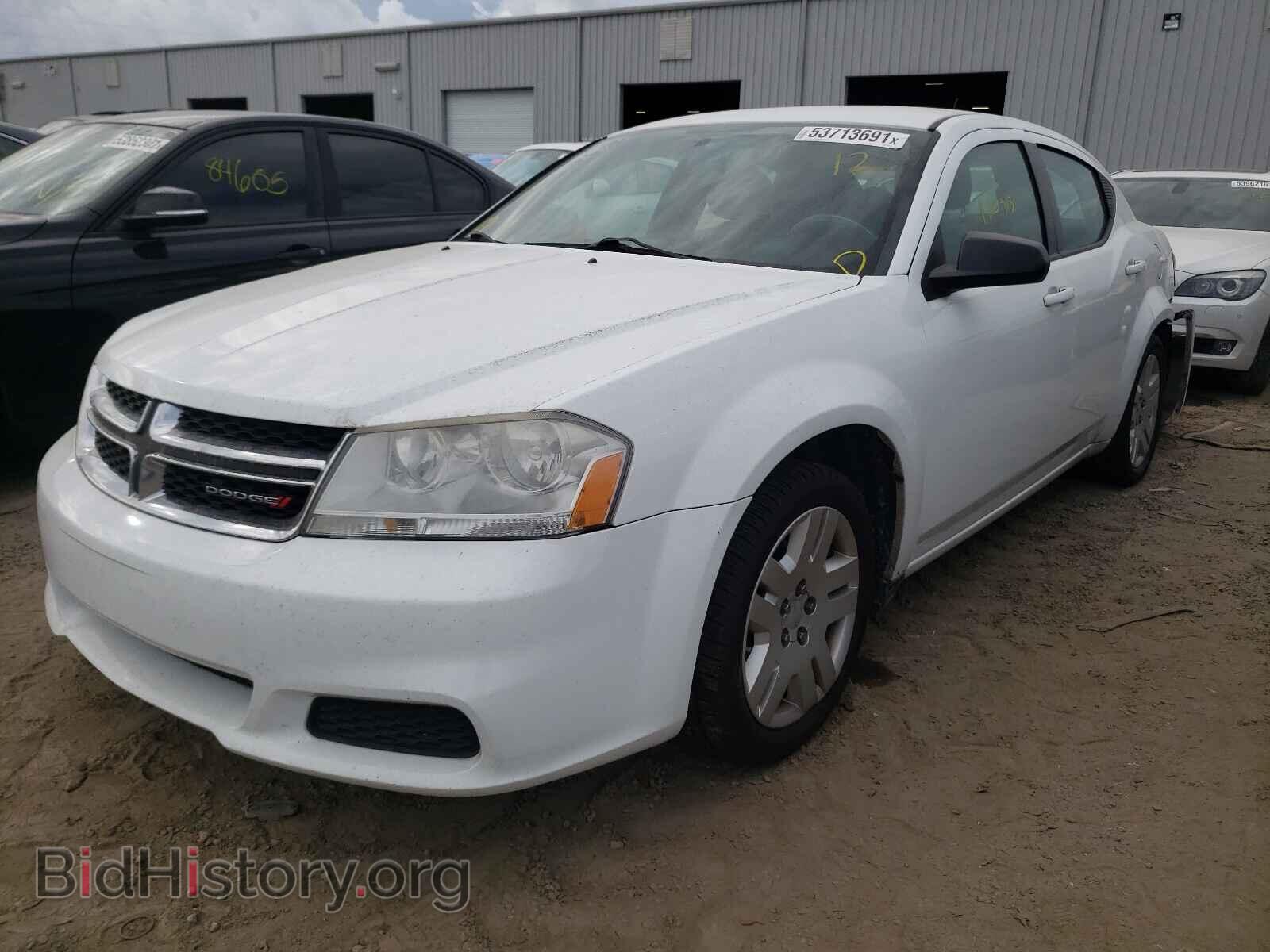 2014 DODGE AVENGER - VIN: 1C3CDZAB8EN144318 - Photo 2