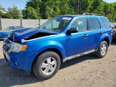 2012 Ford ESCAPE XLT, blue — VIN 1FMCU0D7XCKA12458, Copart