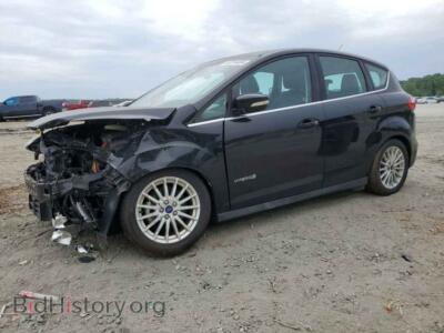 2015 Ford CMAX SEL, черный — VIN 1FADP5BU7FL112429, Copart