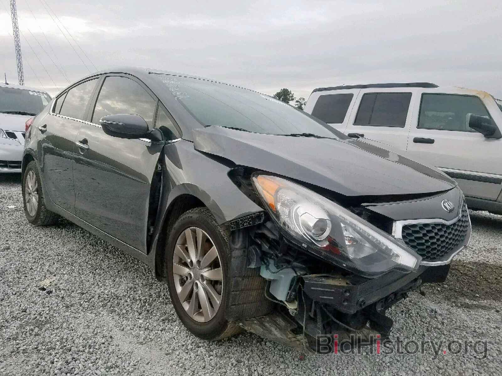 Photo KNAFX4A87E5086108 - KIA FORTE EX 2014