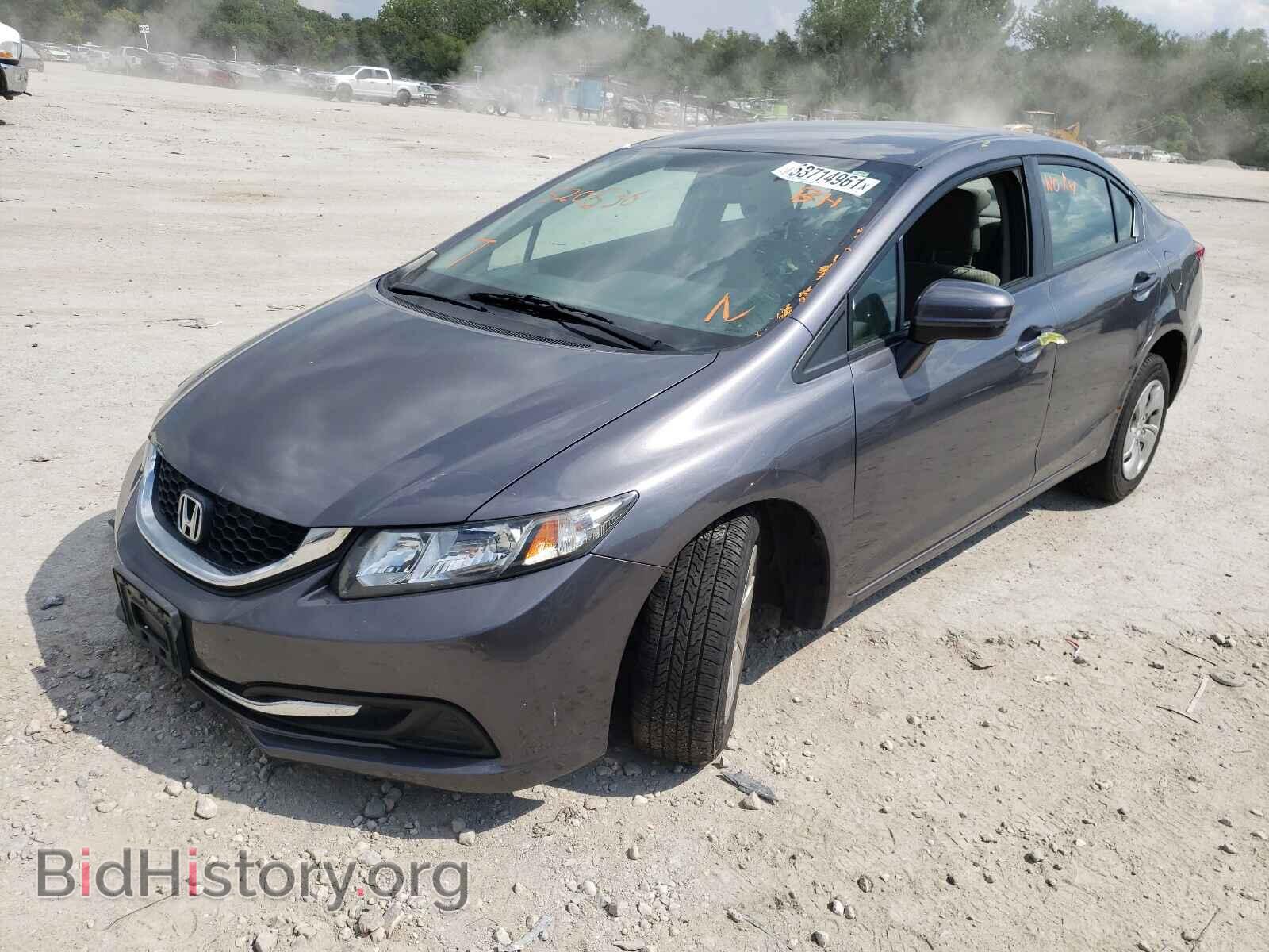 2015 HONDA CIVIC - VIN: 2HGFB2F58FH520536 - Фото 2
