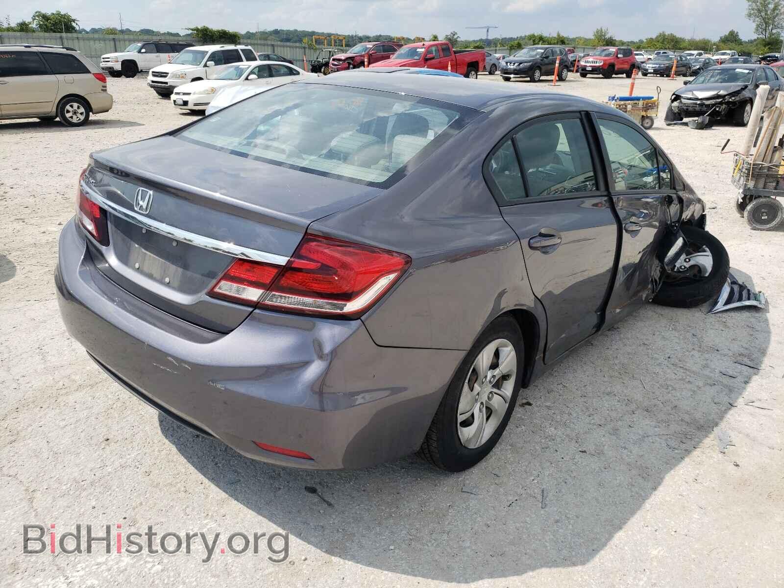 2015 HONDA CIVIC - VIN: 2HGFB2F58FH520536 - Фото 4