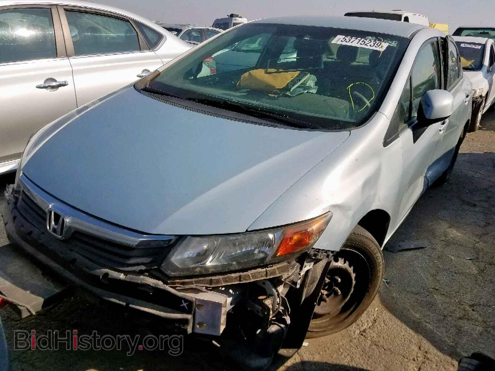 2012 HONDA CIVIC - VIN: 2HGFB2F51CH520731 - Фото 2