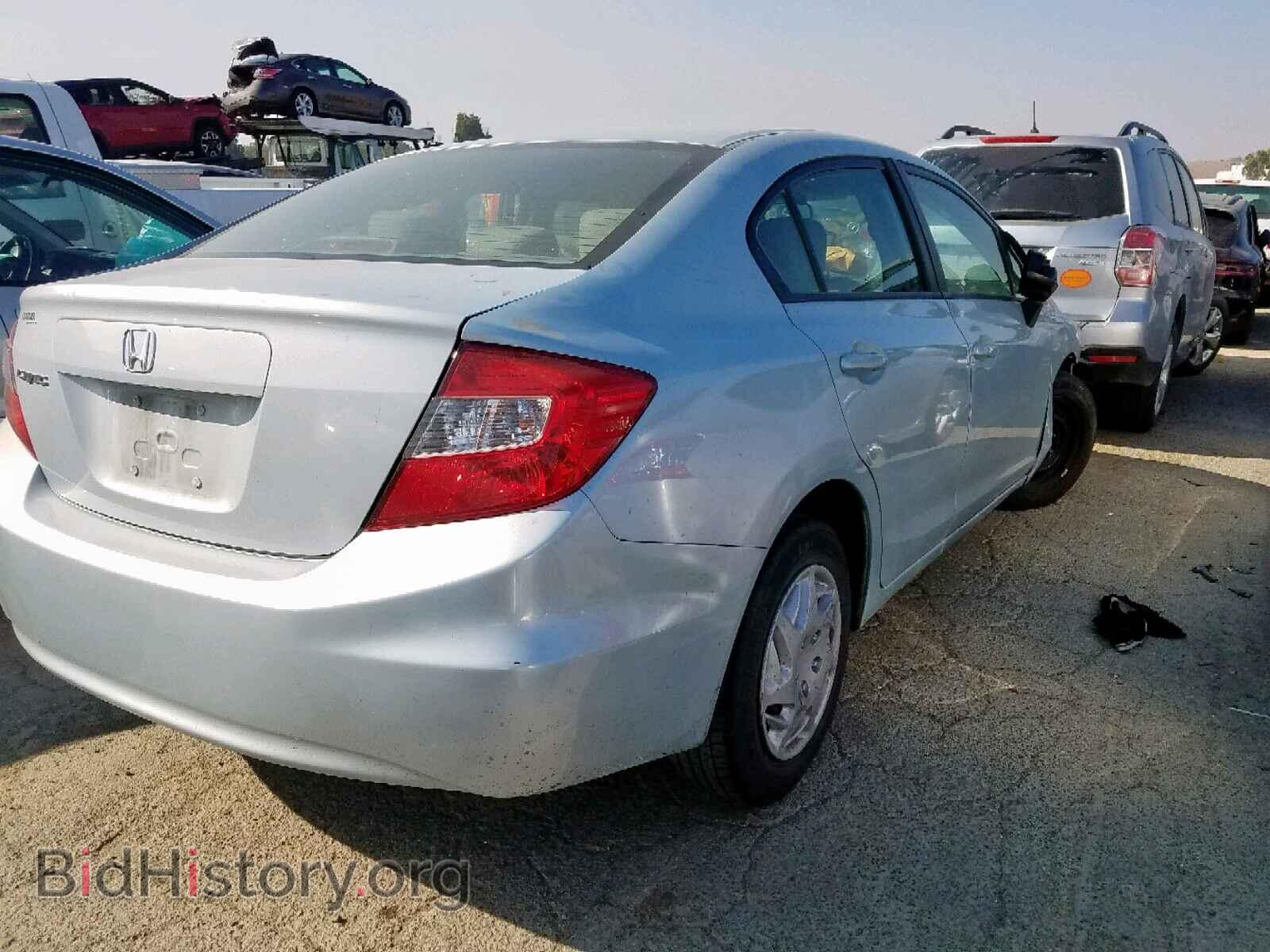 2012 HONDA CIVIC - VIN: 2HGFB2F51CH520731 - Фото 4