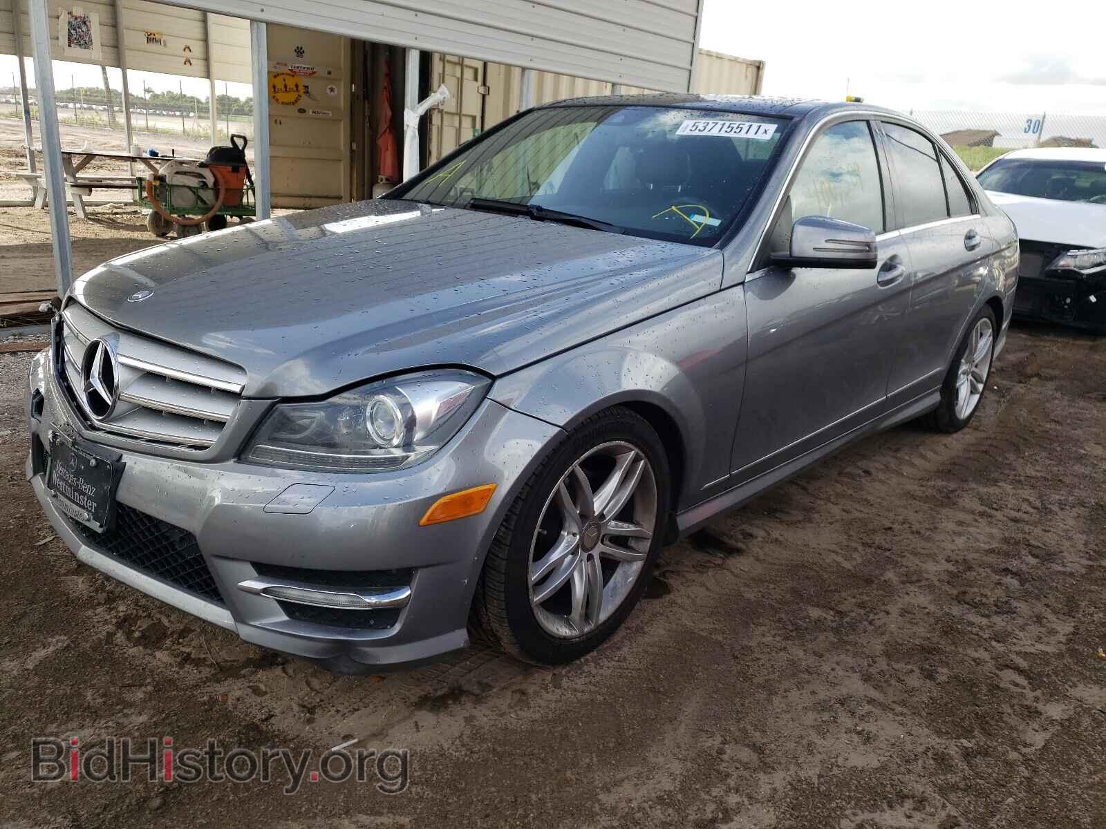 2012 MERCEDES-BENZ C-CLASS - VIN: WDDGF8BBXCA697739 - Фото 2