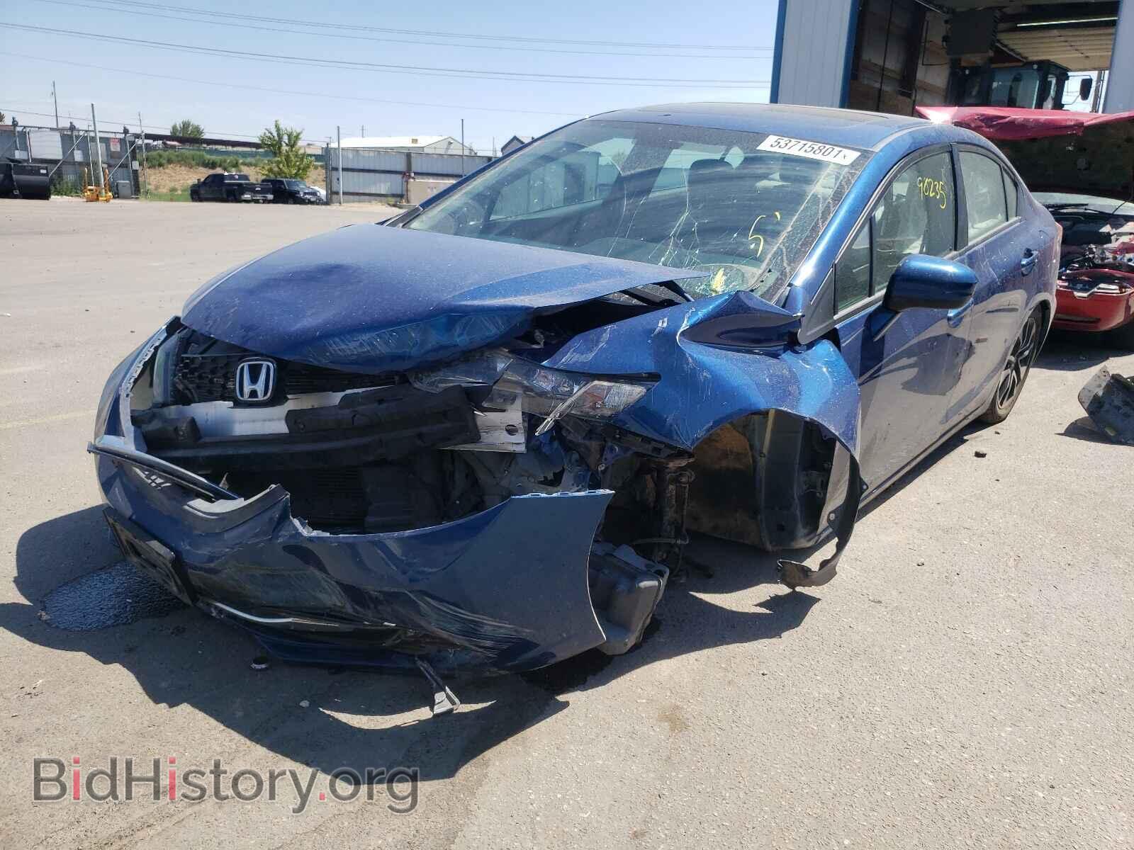 2014 HONDA CIVIC - VIN: 19XFB2F87EE057307 - Фото 2