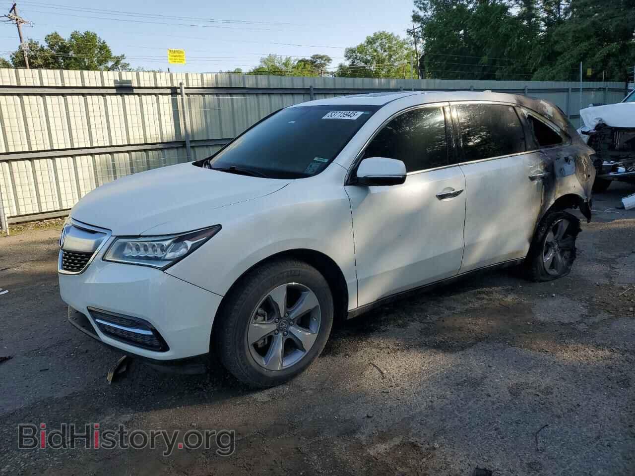Фотография 5FRYD3H20EB018911 - ACURA MDX 2014