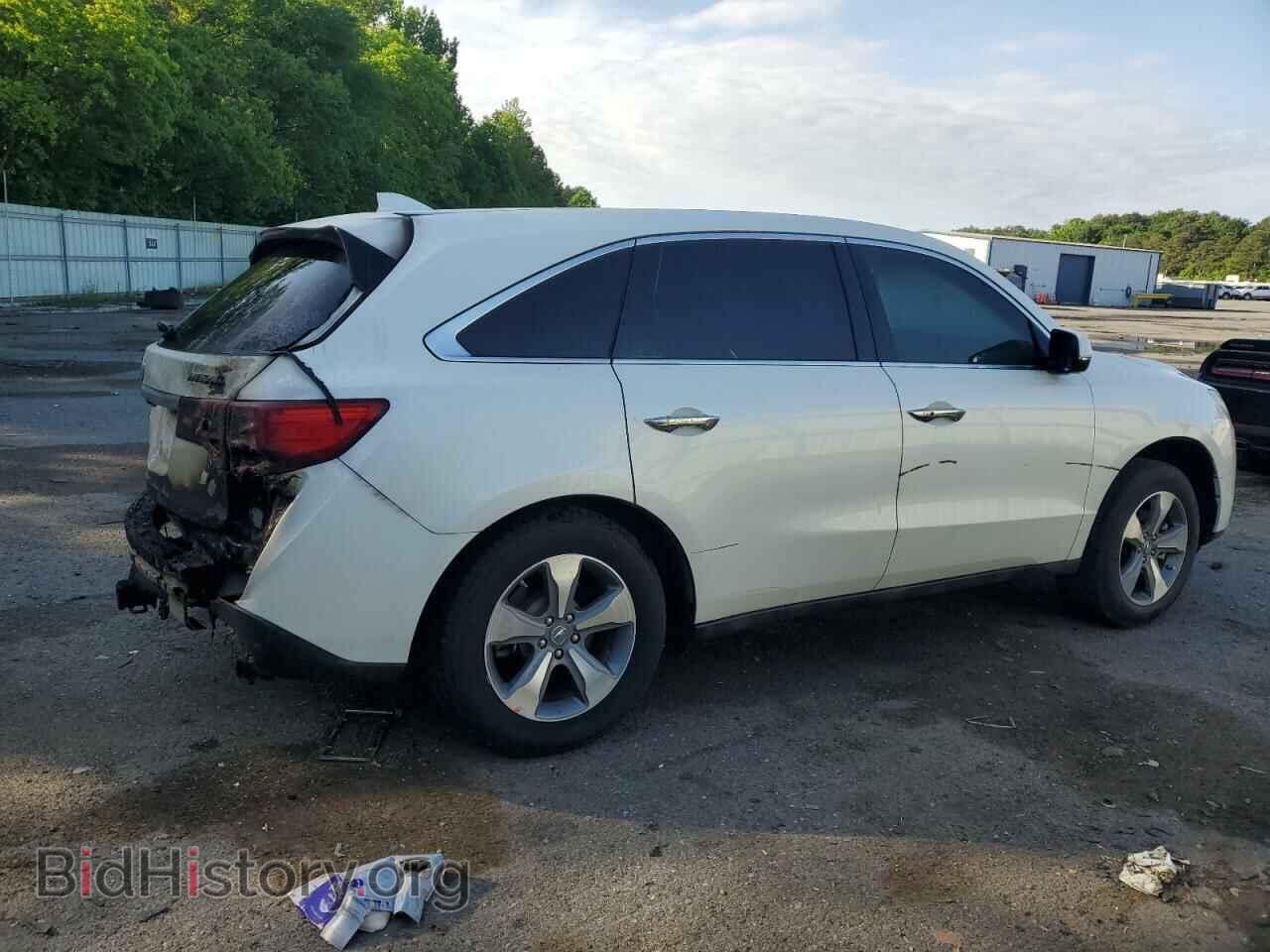 2014 ACURA MDX - VIN: 5FRYD3H20EB018911 - Фото 3