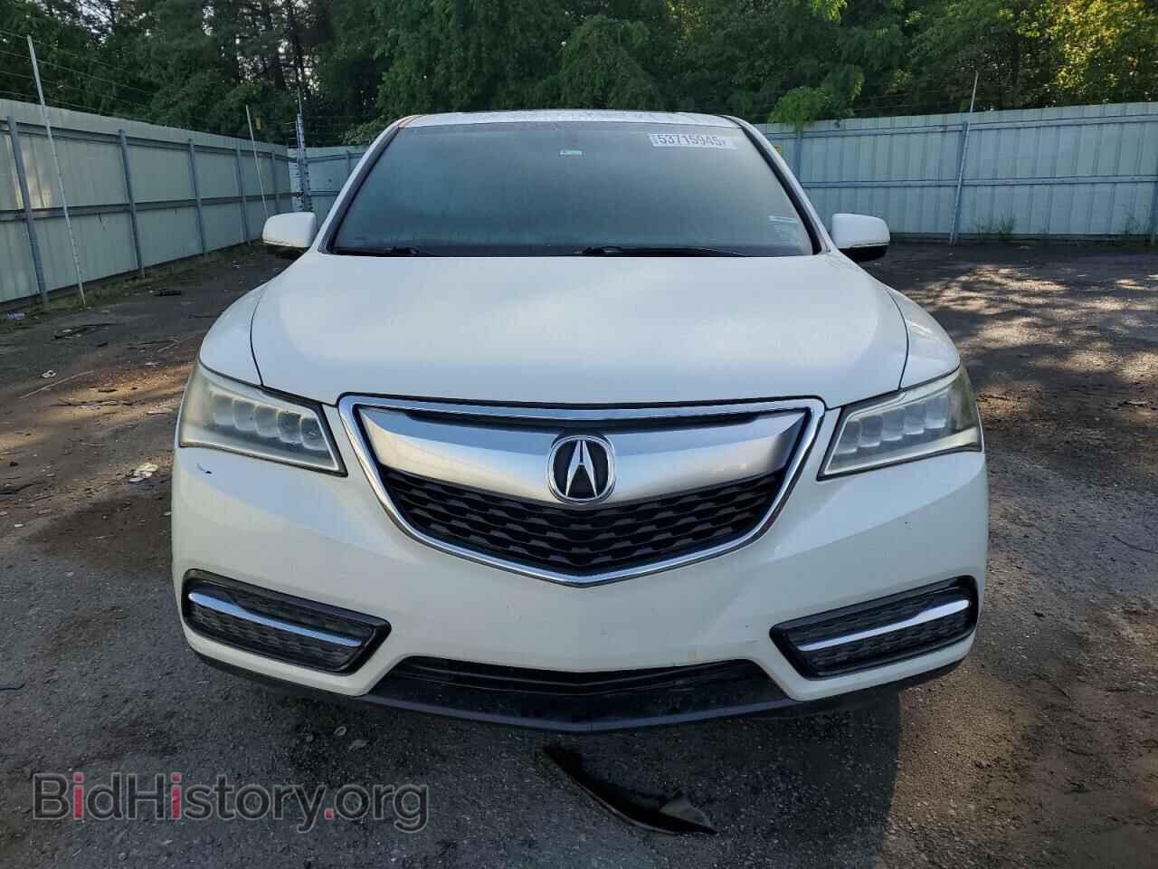 2014 ACURA MDX - VIN: 5FRYD3H20EB018911 - Фото 5