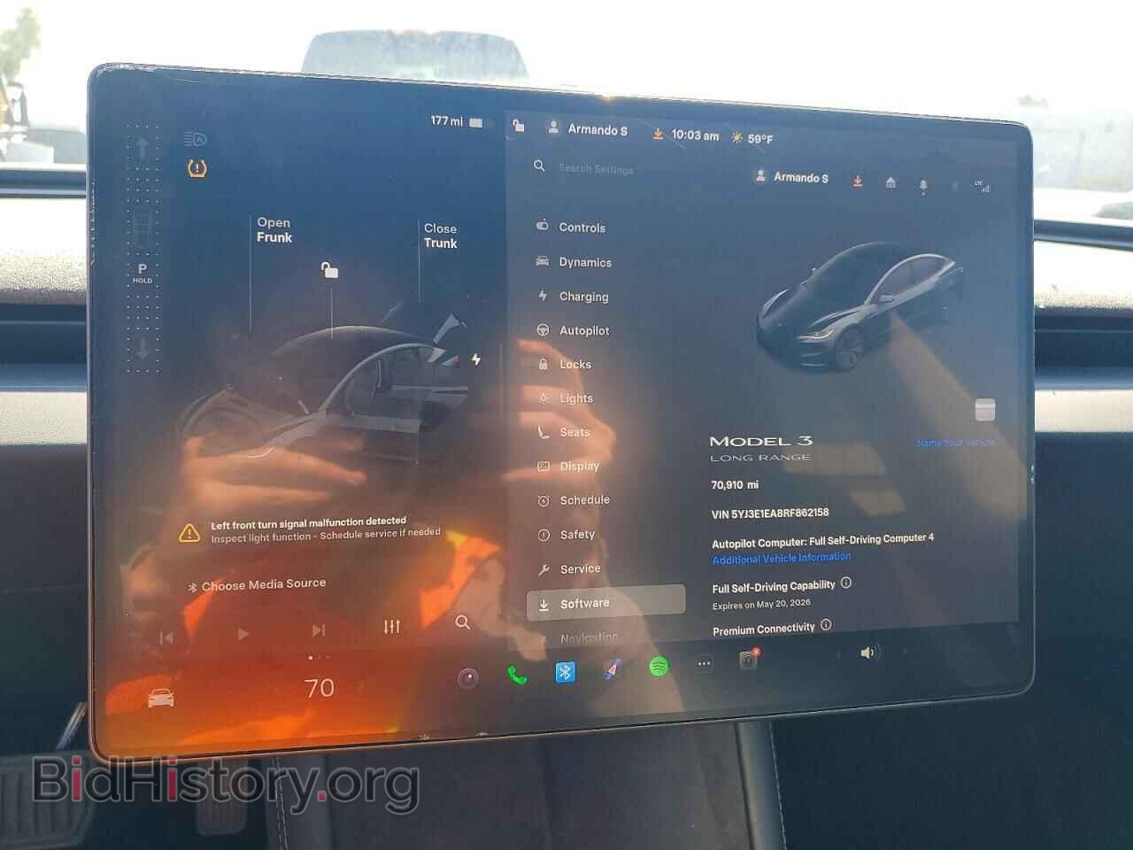 2024 TESLA MODEL 3 - VIN: 5YJ3E1EA8RF862158 - Photo 9