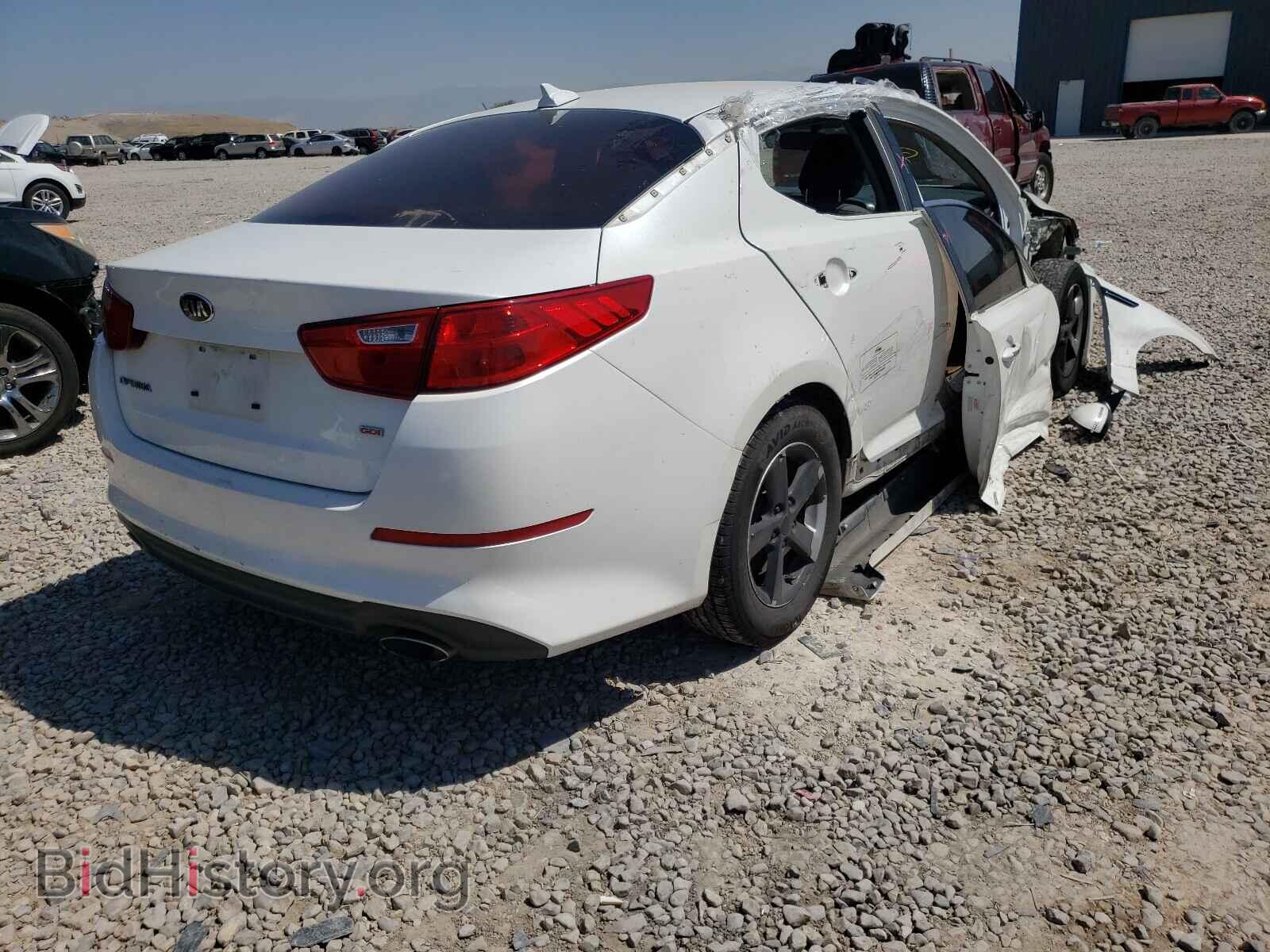 2015 KIA OPTIMA - VIN: KNAGM4A76F5600195 - Фото 4