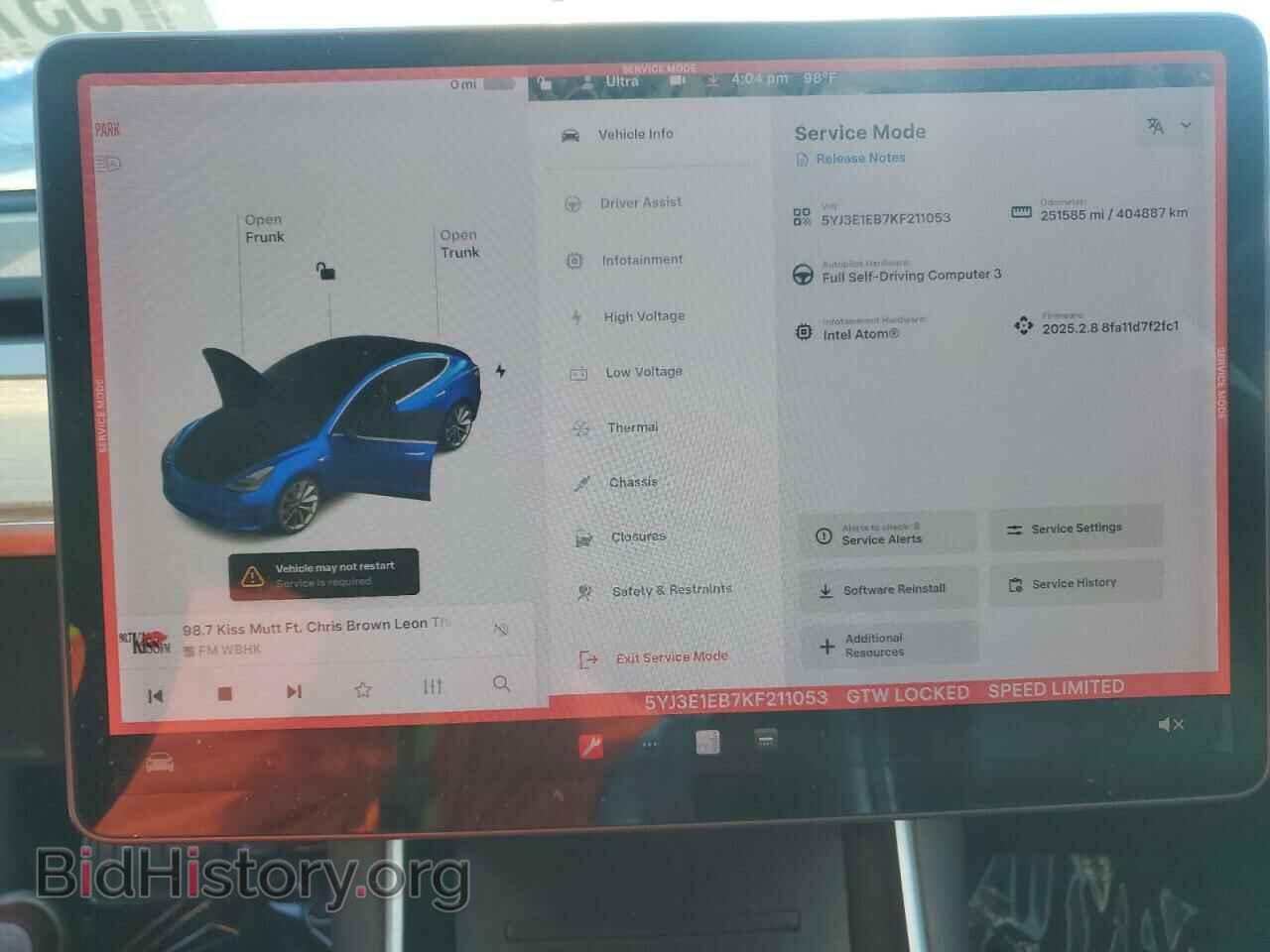 2019 TESLA MODEL 3 - VIN: 5YJ3E1EB7KF211053 - Photo 9