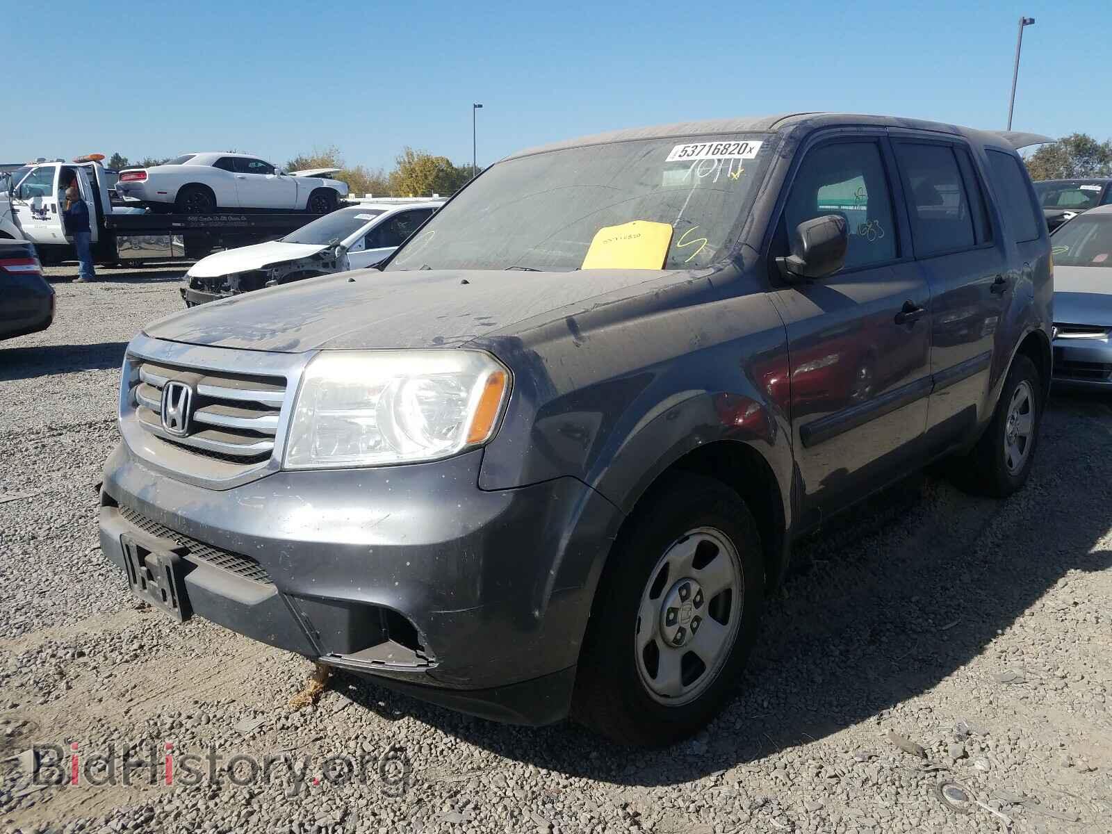 2015 HONDA PILOT - VIN: 5FNYF3H24FB002949 - Photo 2