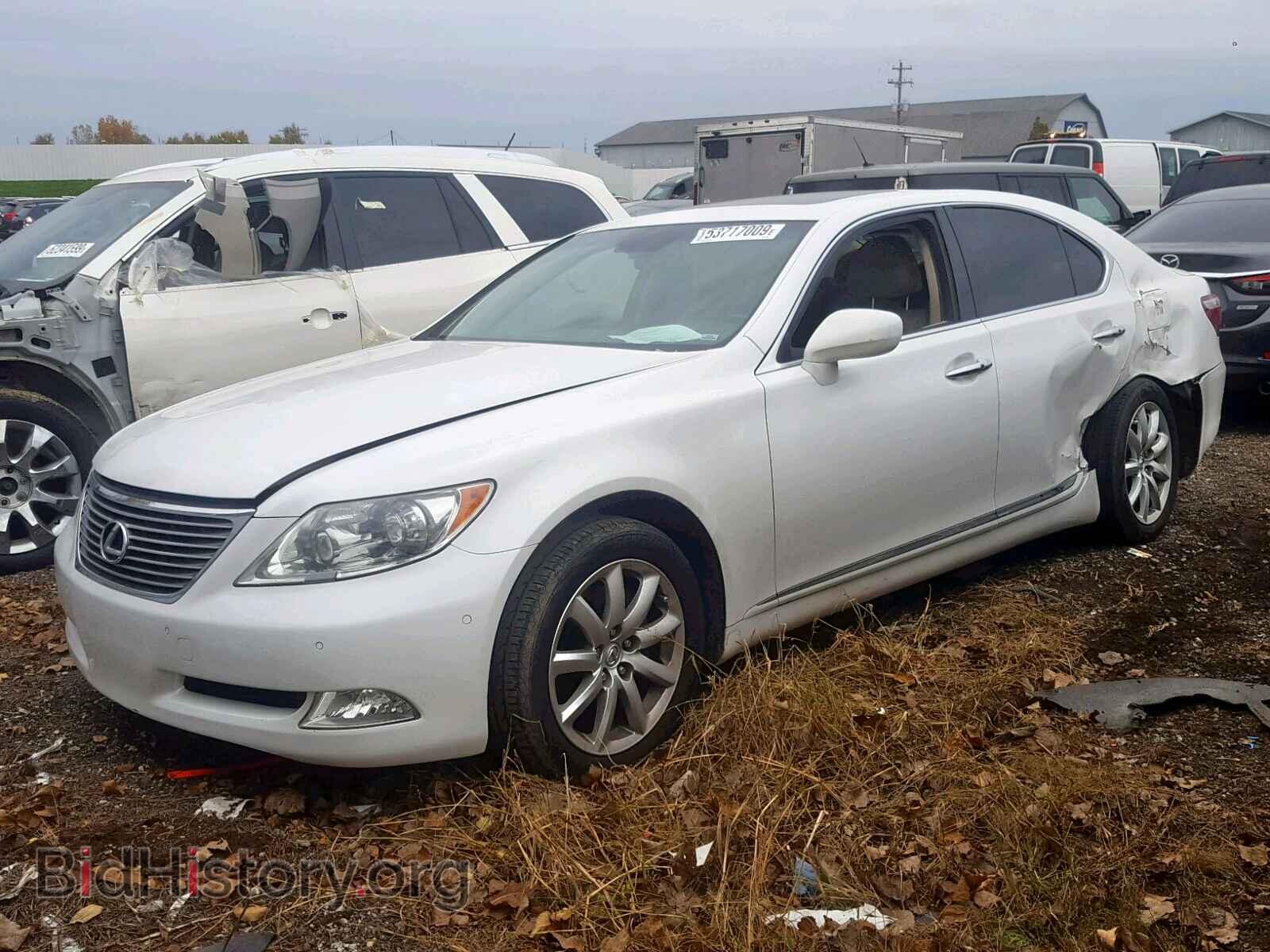 2008 LEXUS LS460 - VIN: JTHBL46F385059026 - Фото 2