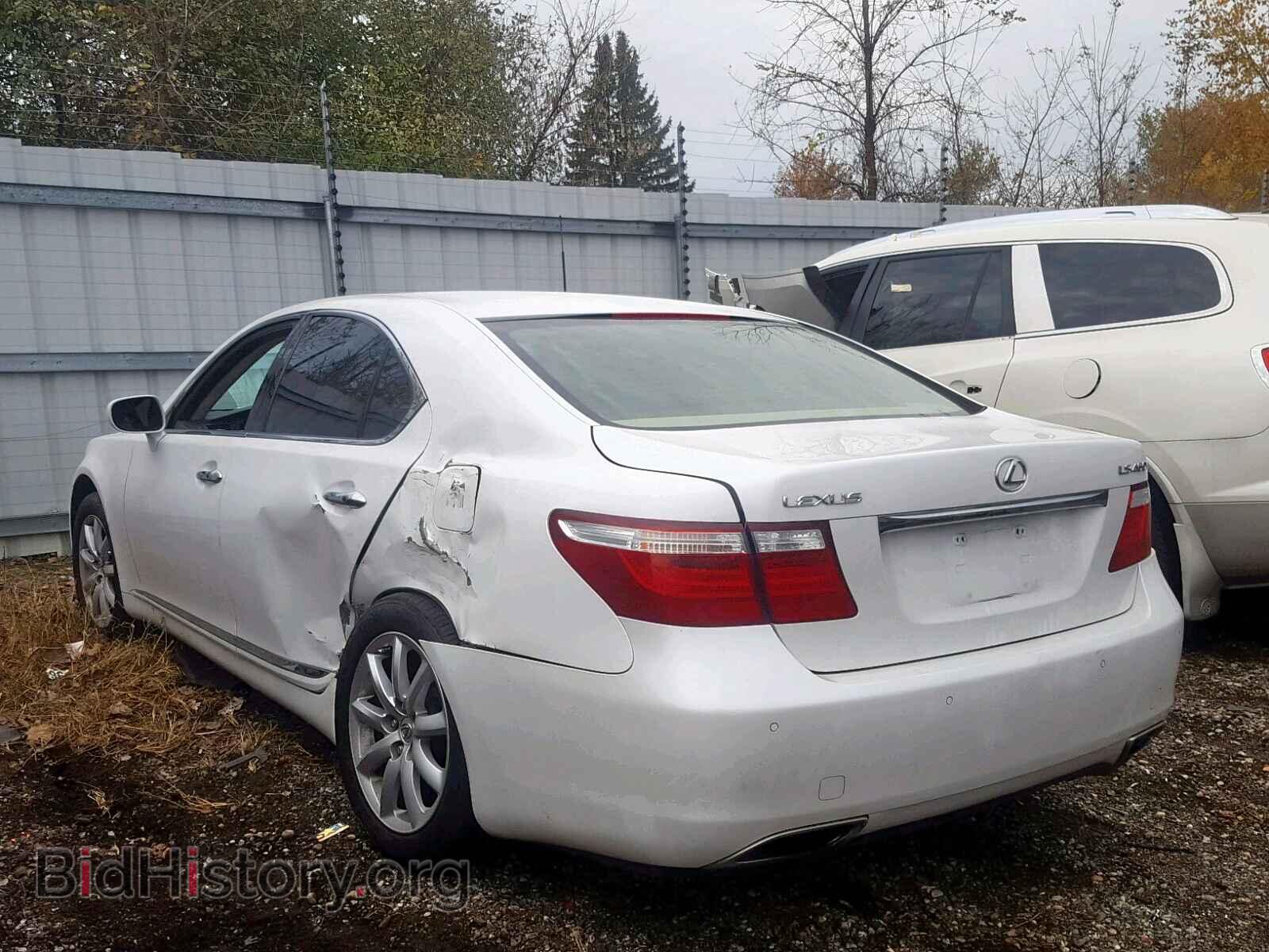 2008 LEXUS LS460 - VIN: JTHBL46F385059026 - Фото 3