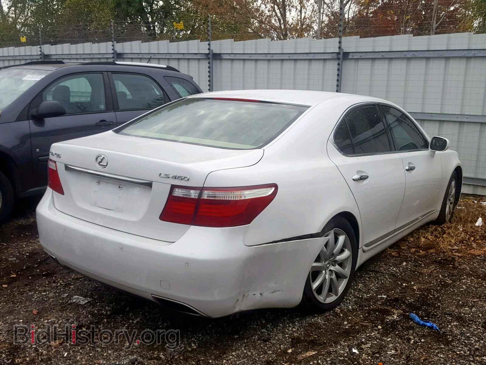 2008 LEXUS LS460 - VIN: JTHBL46F385059026 - Фото 4
