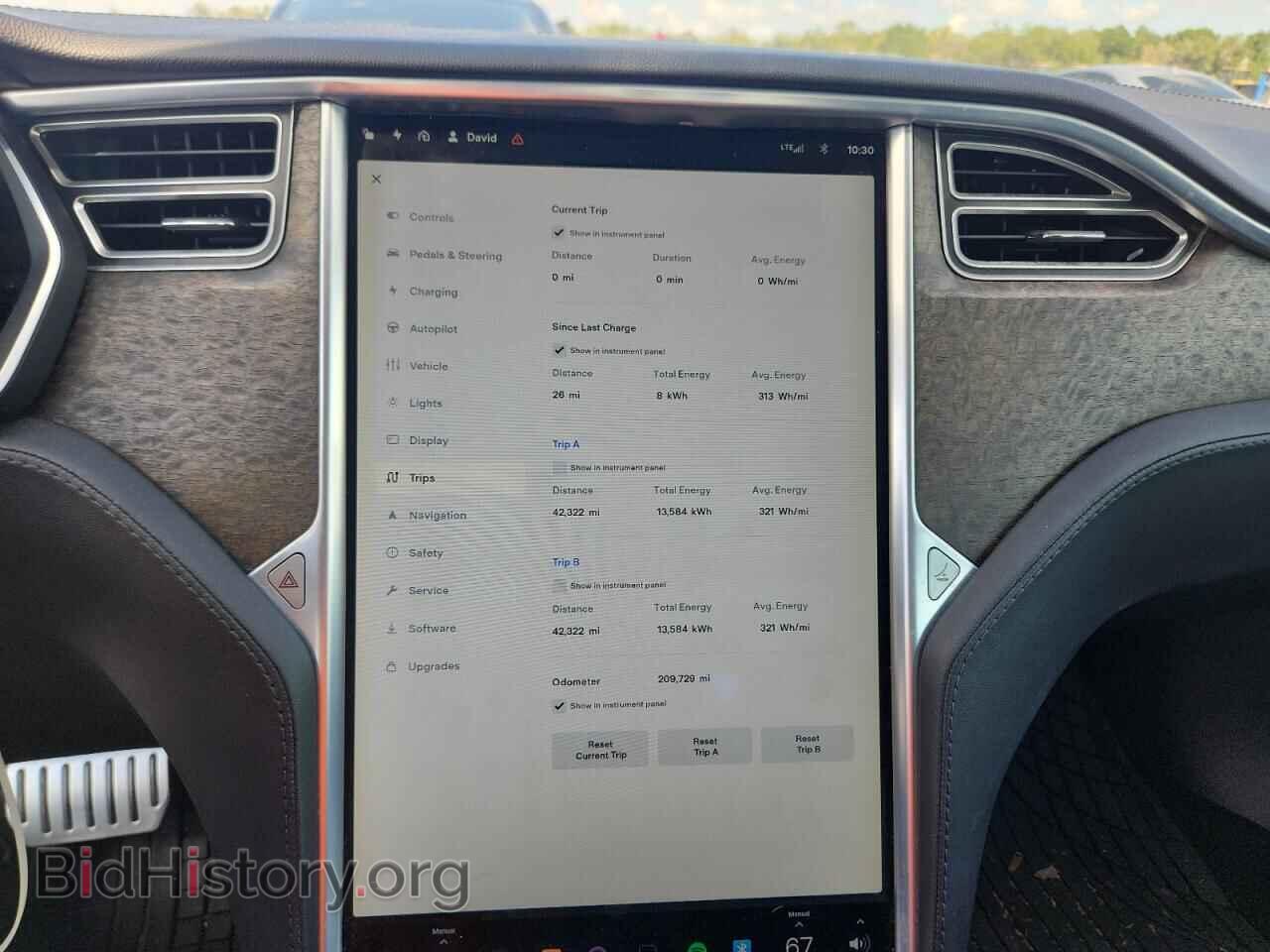 2014 TESLA MODEL S - VIN: 5YJSA1H13EFP59758 - Photo 9