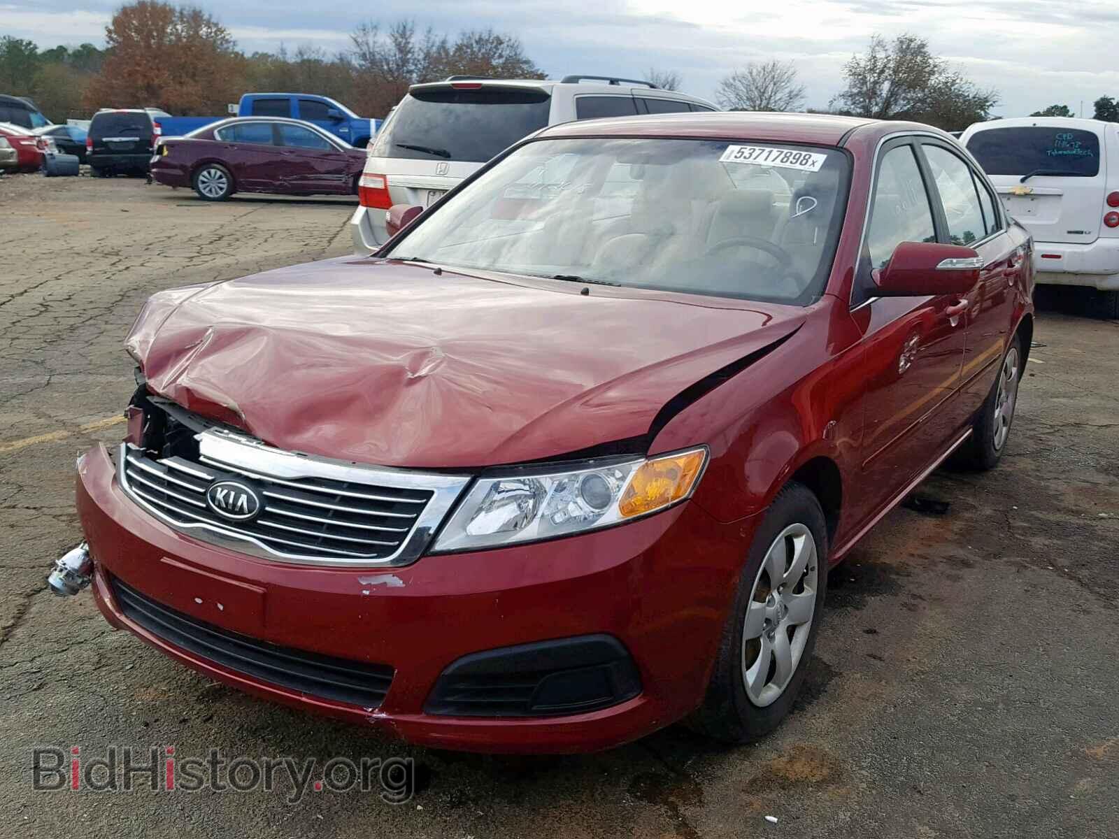 2009 KIA OPTIMA - VIN: KNAGE228195306247 - Фото 2