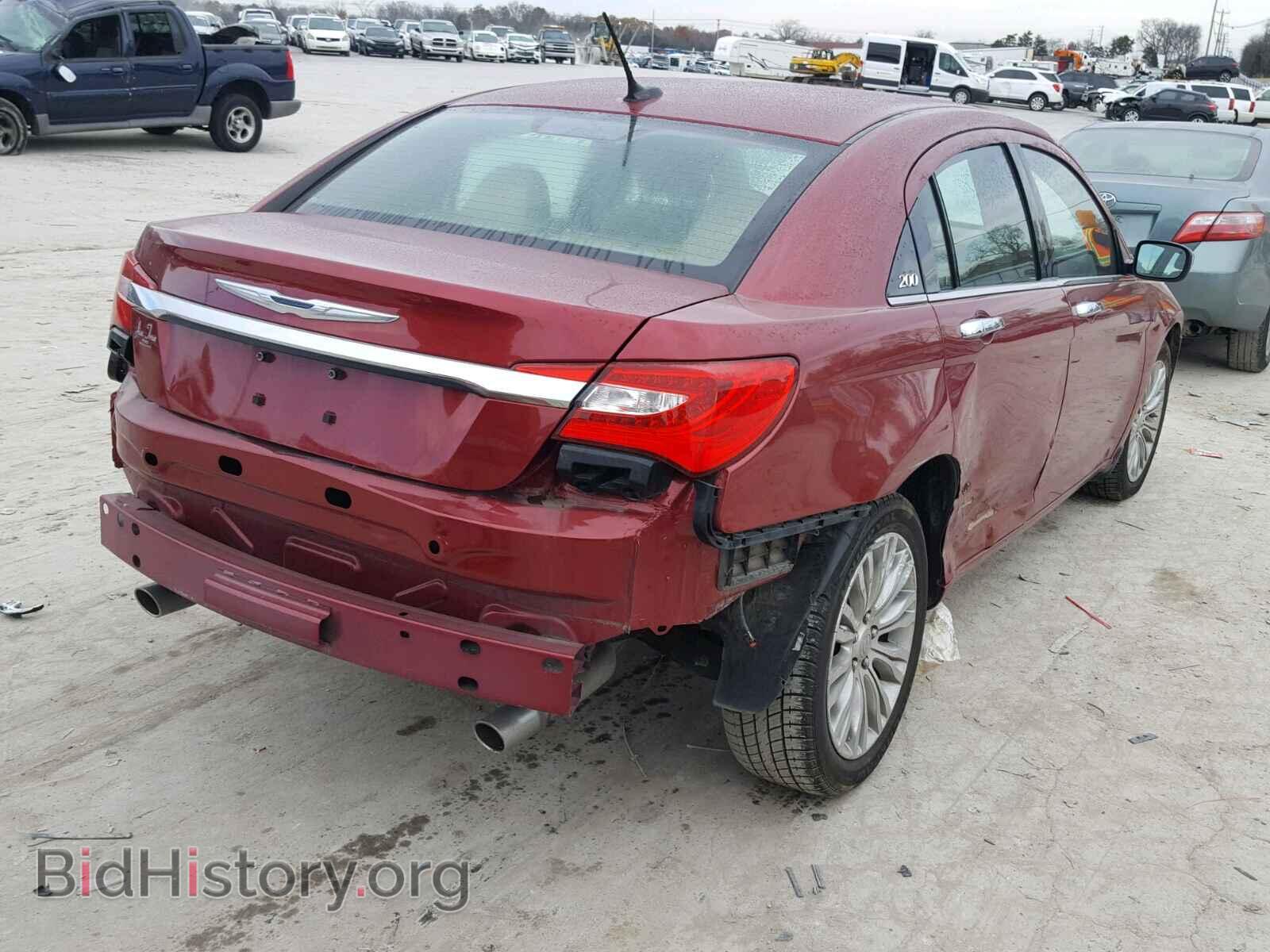 2013 CHRYSLER 200 - VIN: 1C3CCBCG4DN595411 - Фото 4