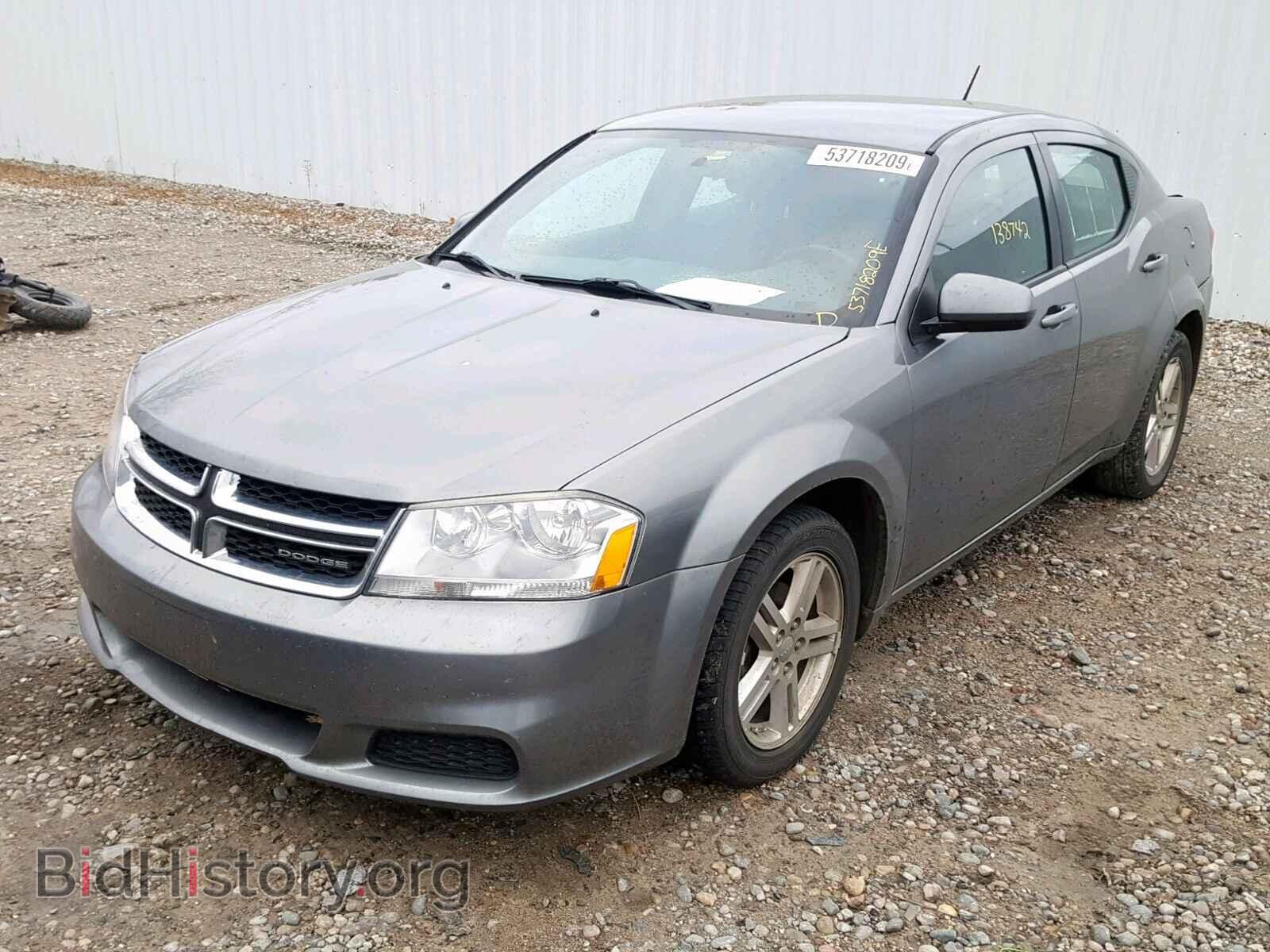 2012 DODGE AVENGER - VIN: 1C3CDZCB1CN195024 - Фото 2